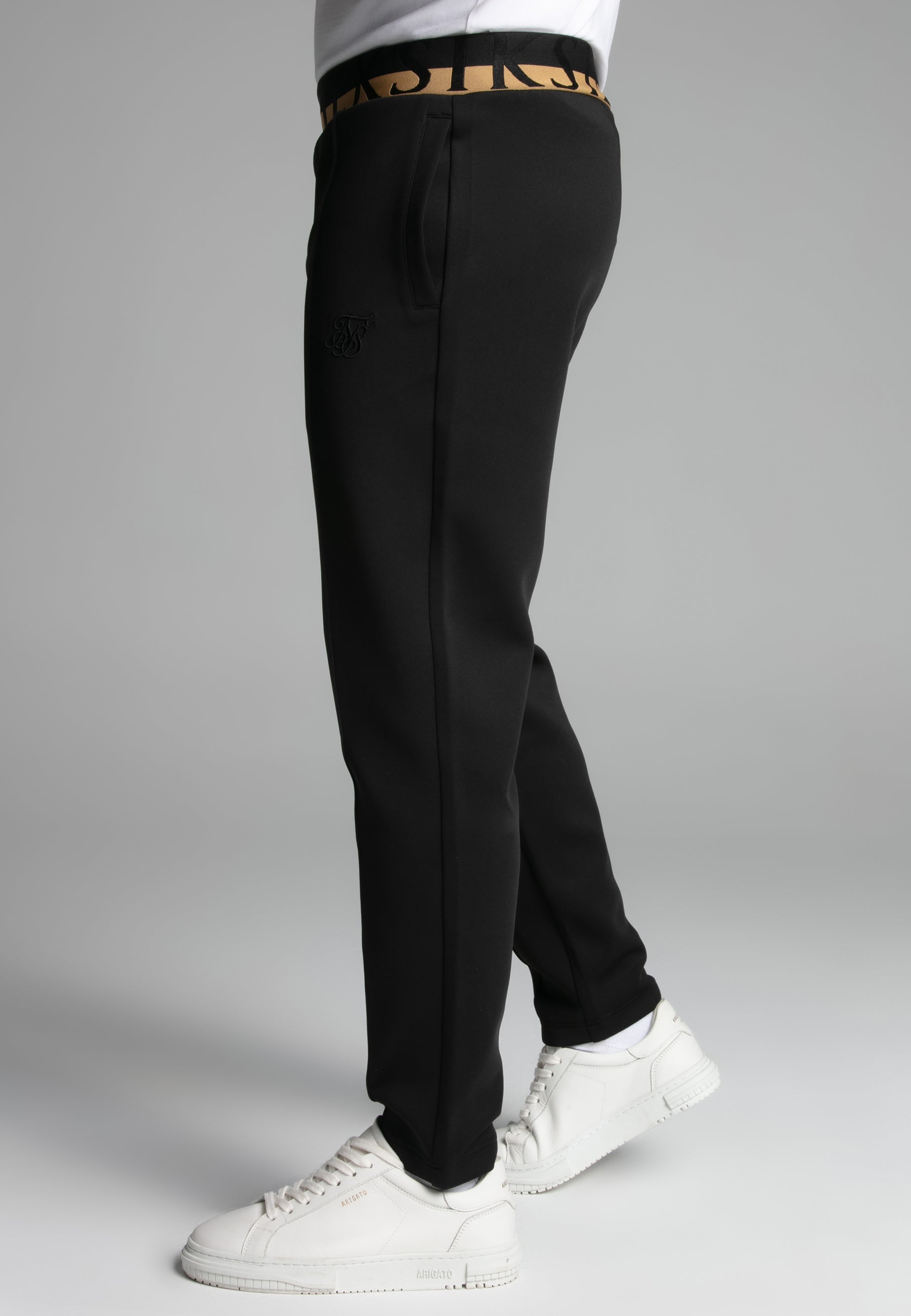 Smart Joggers in Black Pants SikSilk