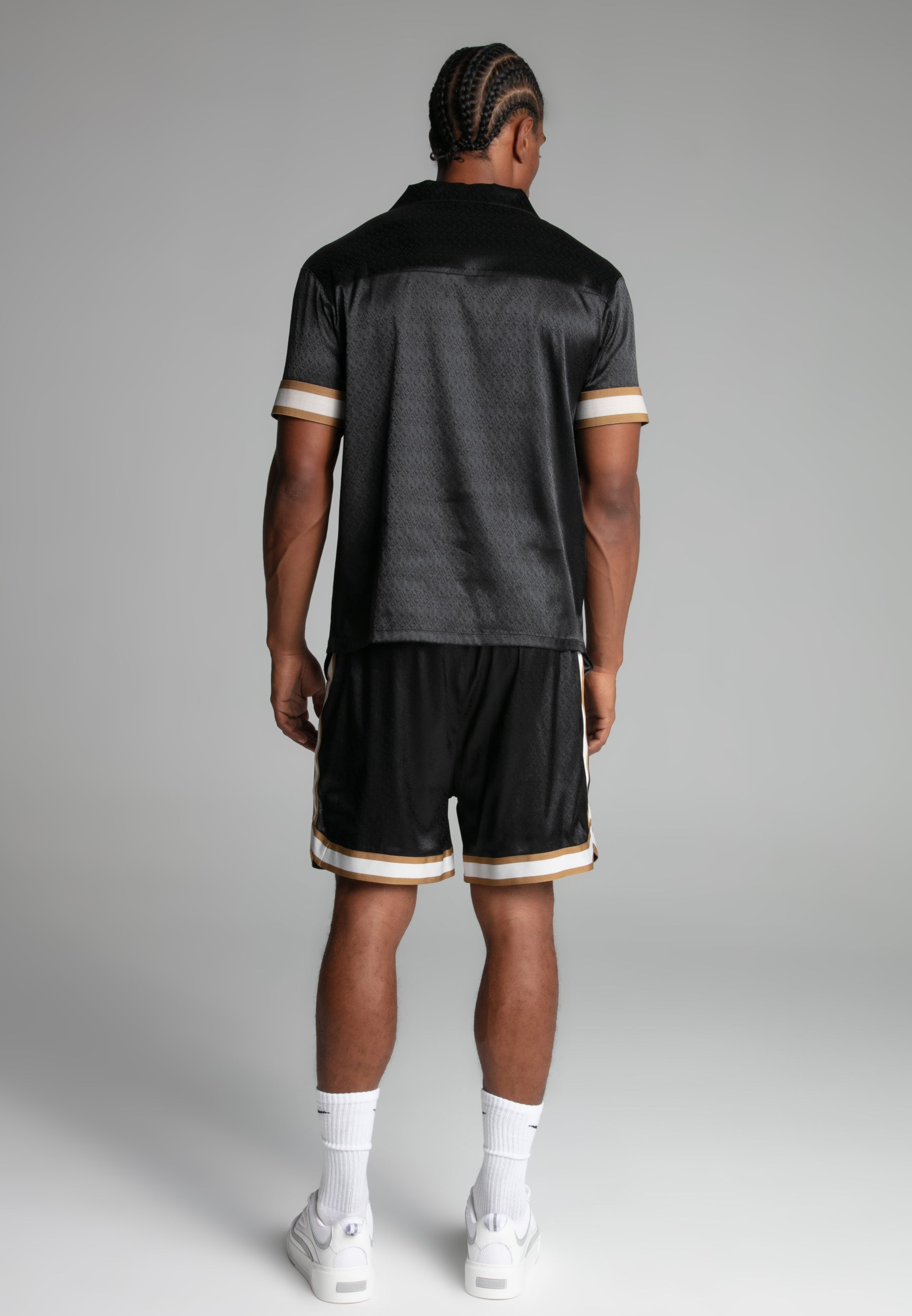 Resort Shorts in Black Shorts SikSilk