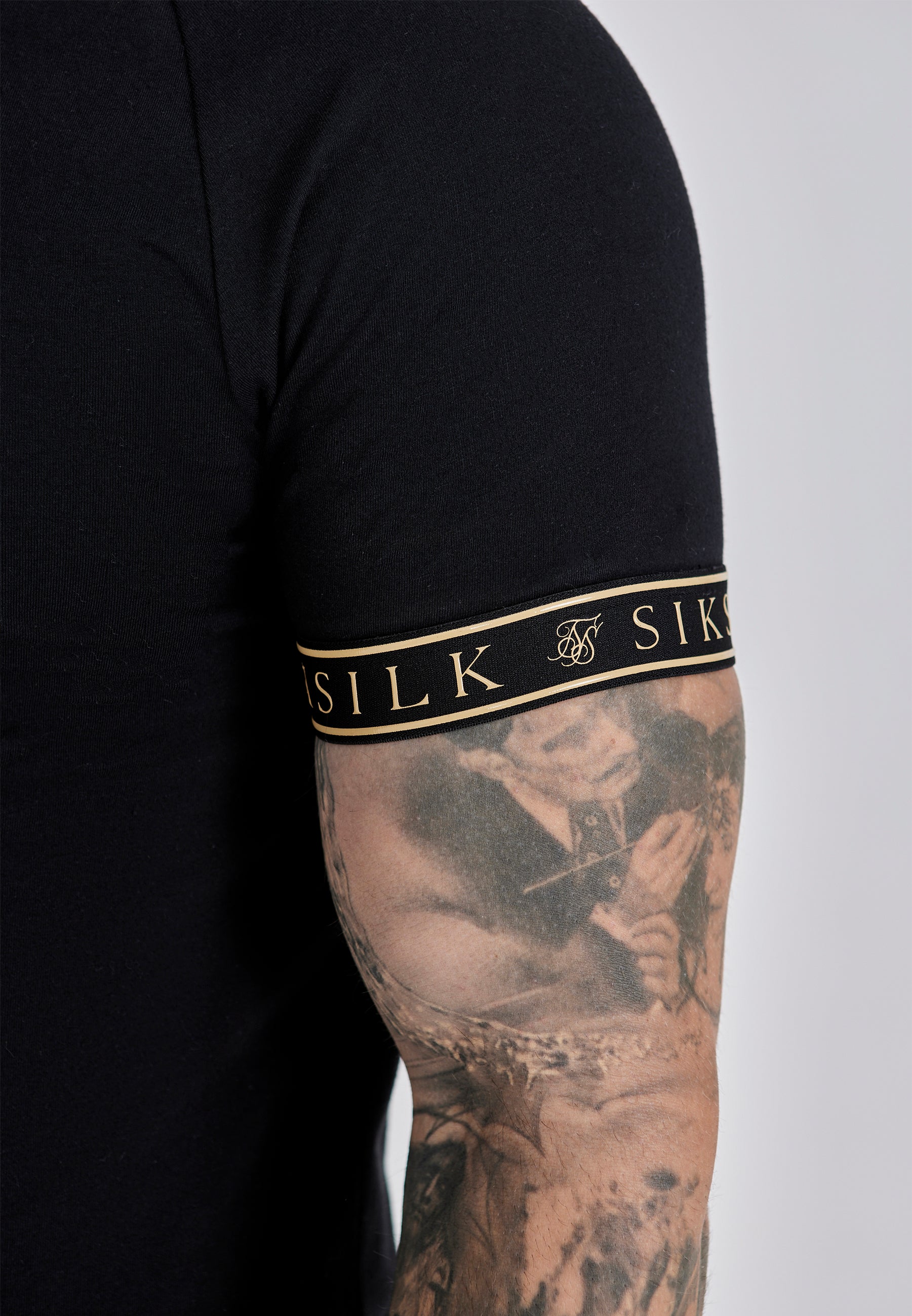 Tech T-Shirt in Black T-Shirts SikSilk
