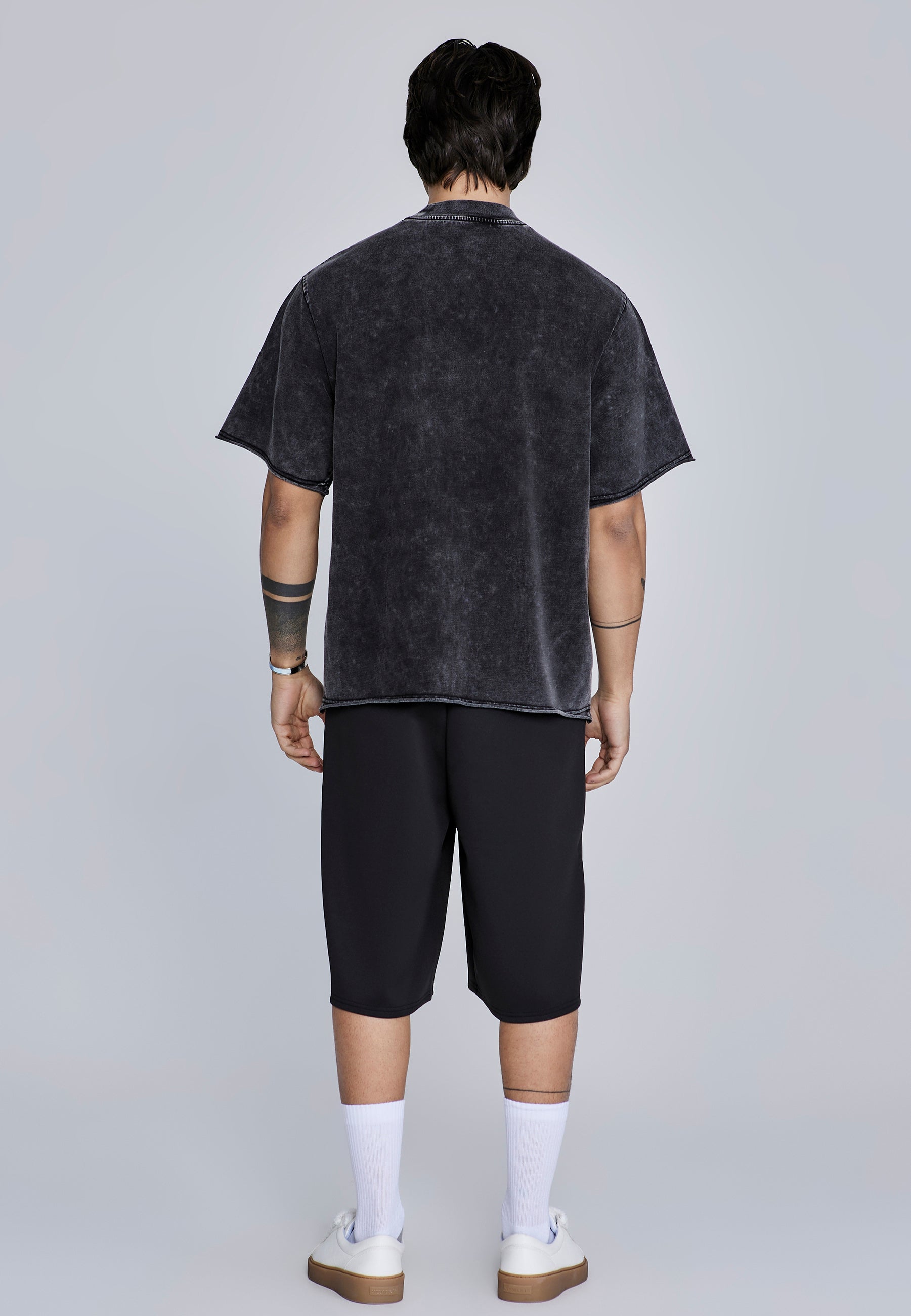 Oversized T-Shirt in Black T-Shirts SikSilk