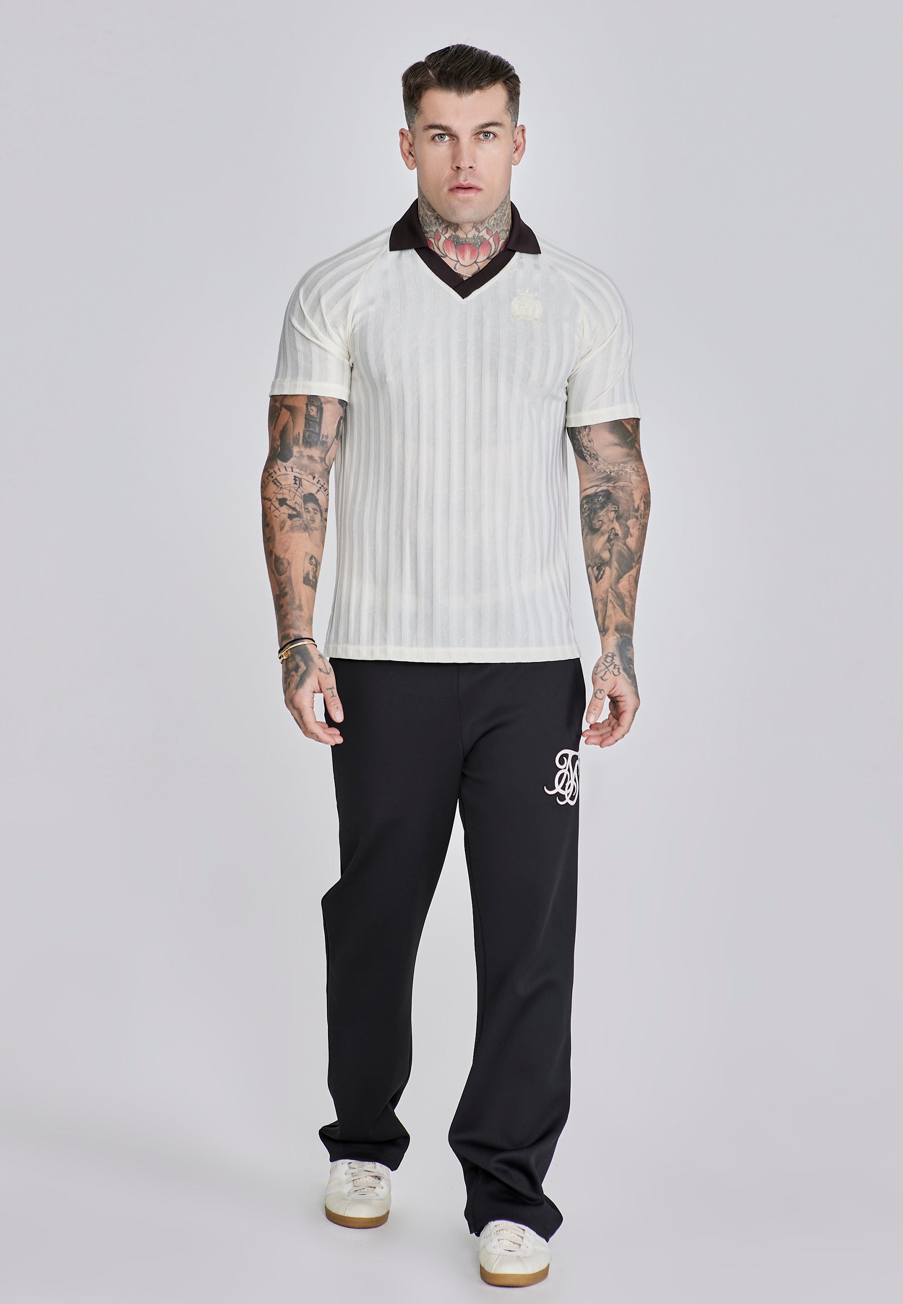 Track Pants in Black Pants SikSilk