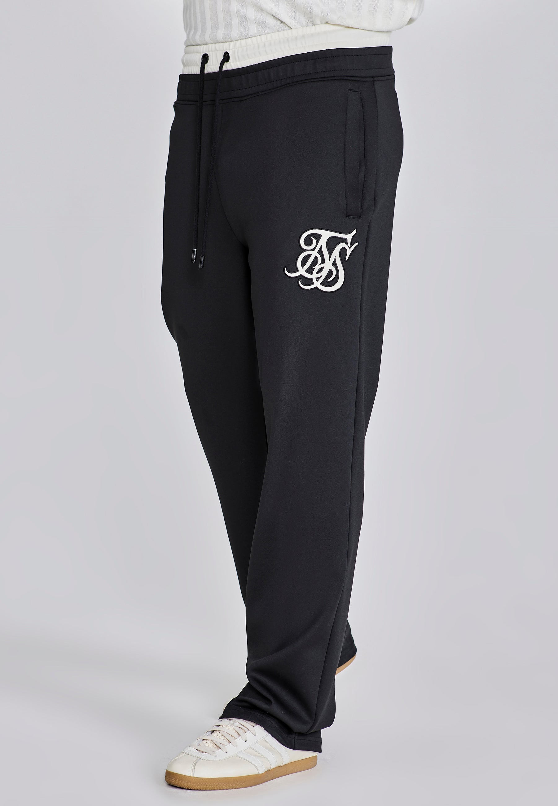 Track Pants in Black Pants SikSilk