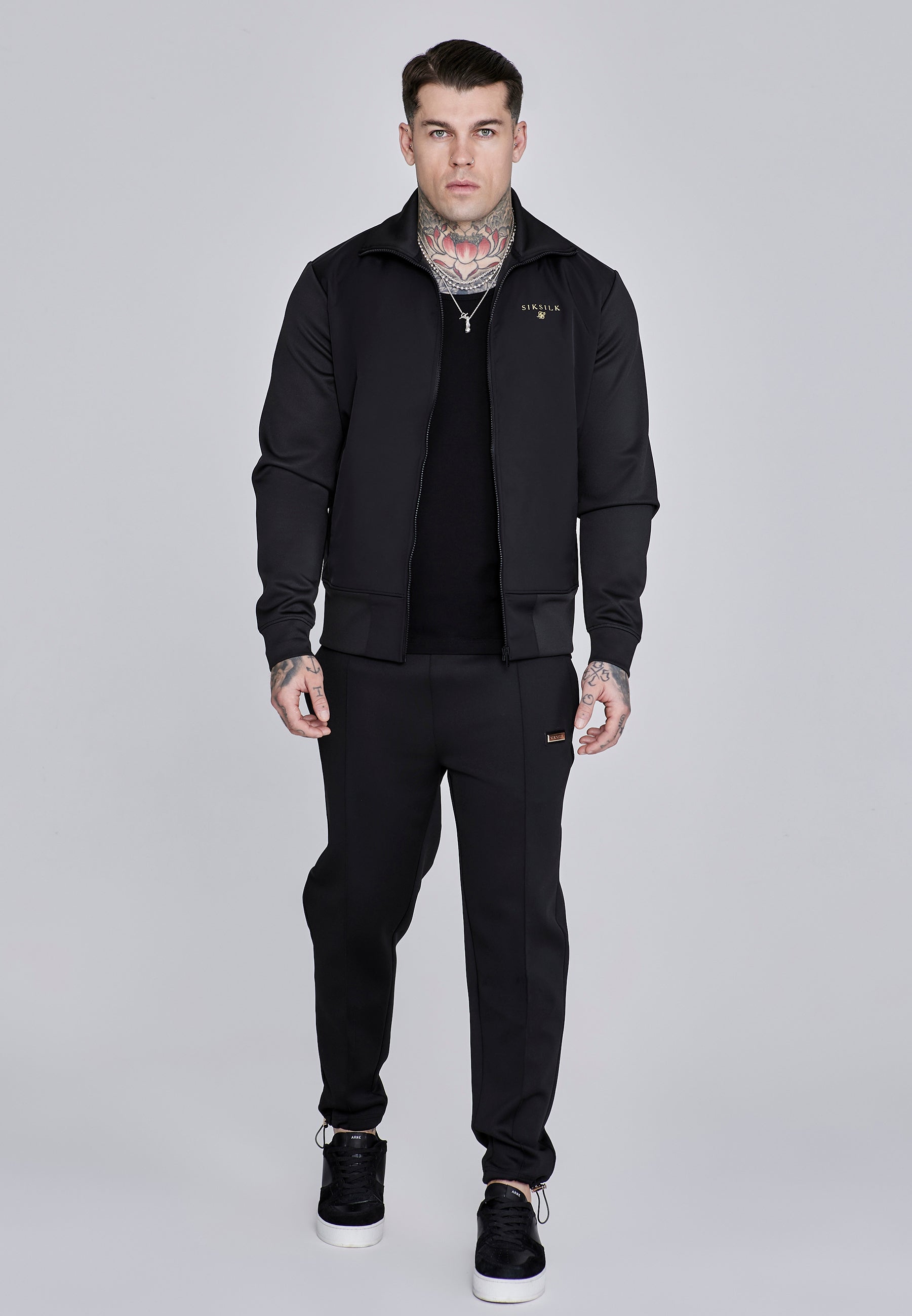 Smart Joggers in Black Pants SikSilk