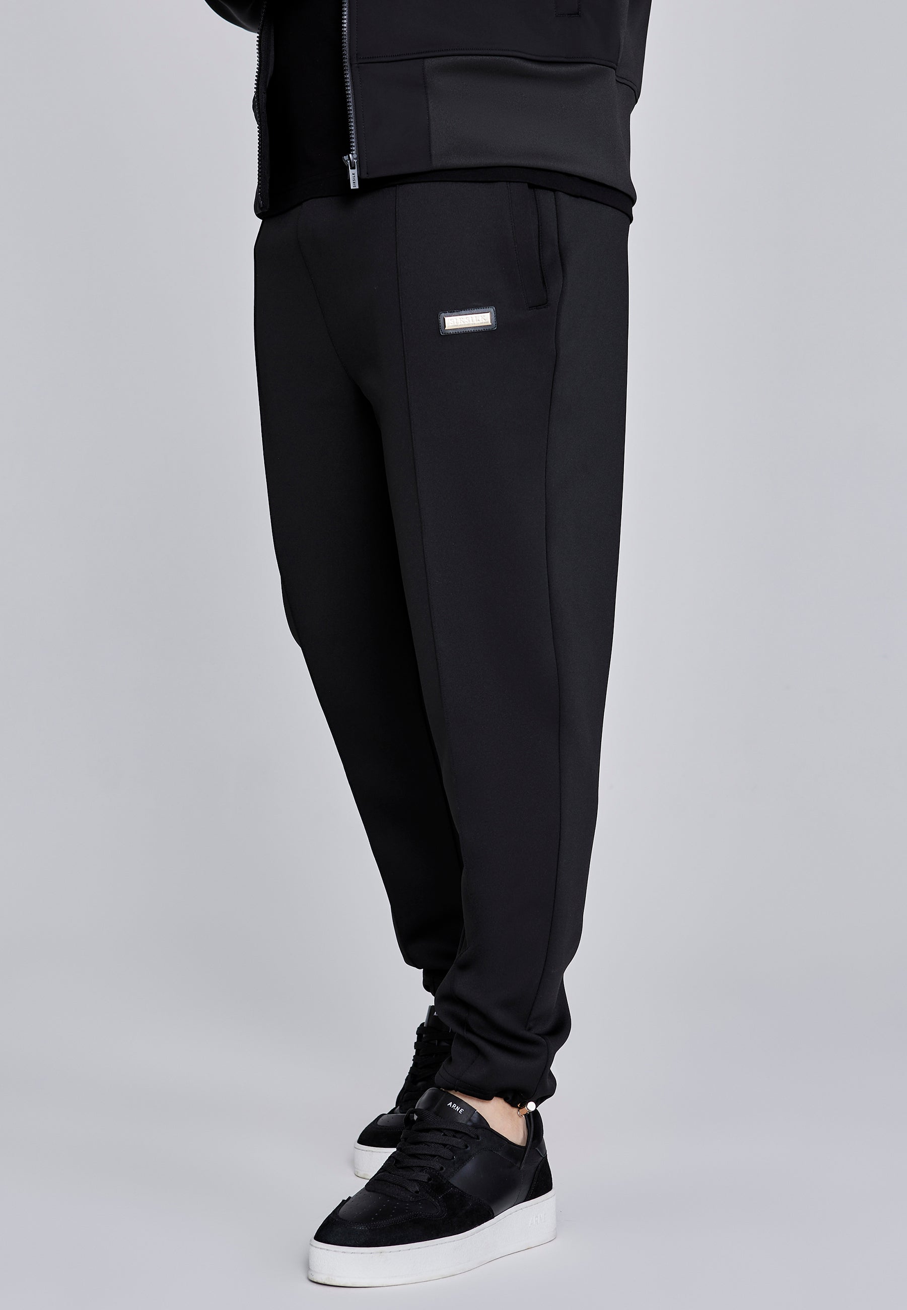 Smart Joggers in Black Pants SikSilk