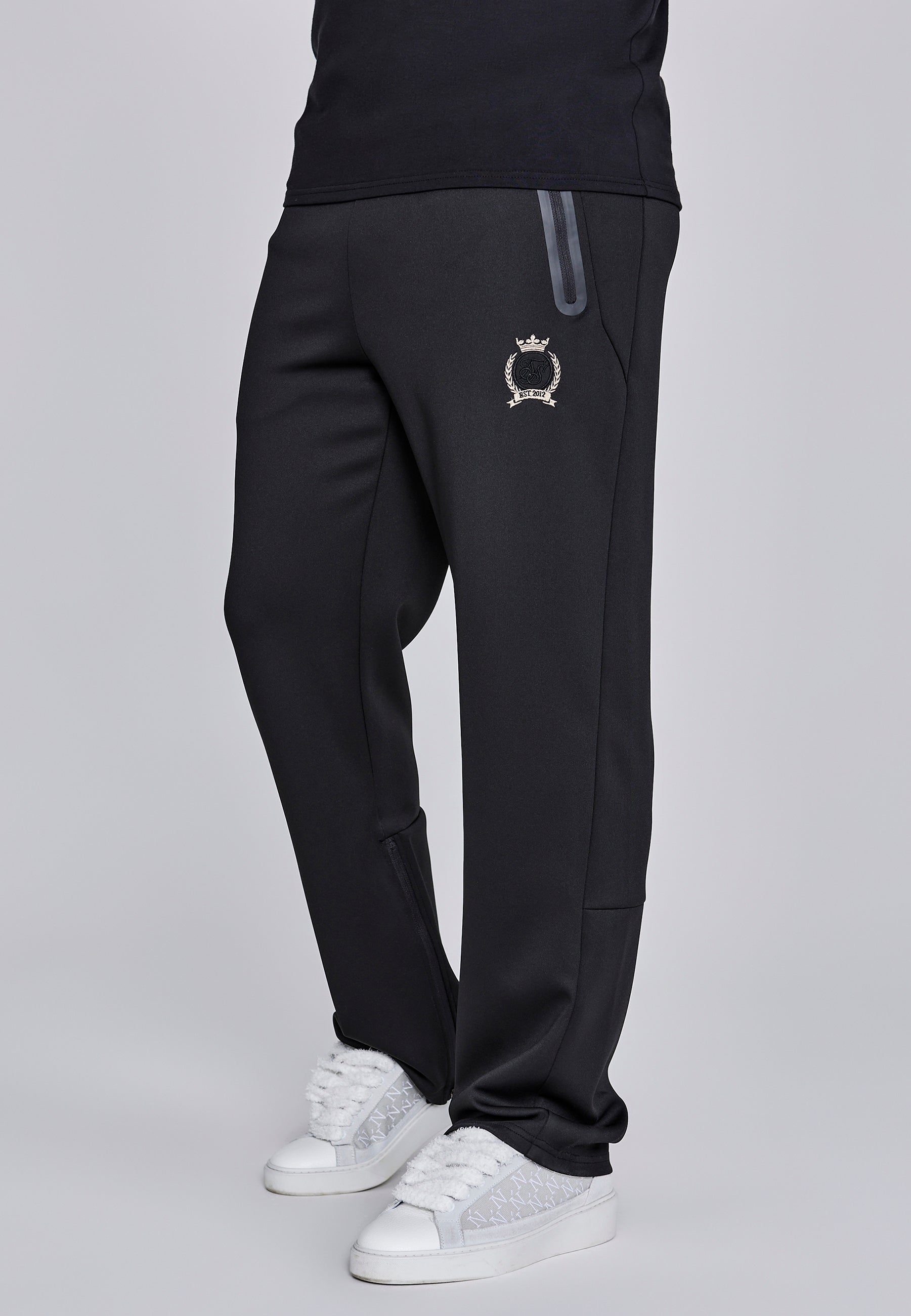 Track Pants in Black Pants SikSilk