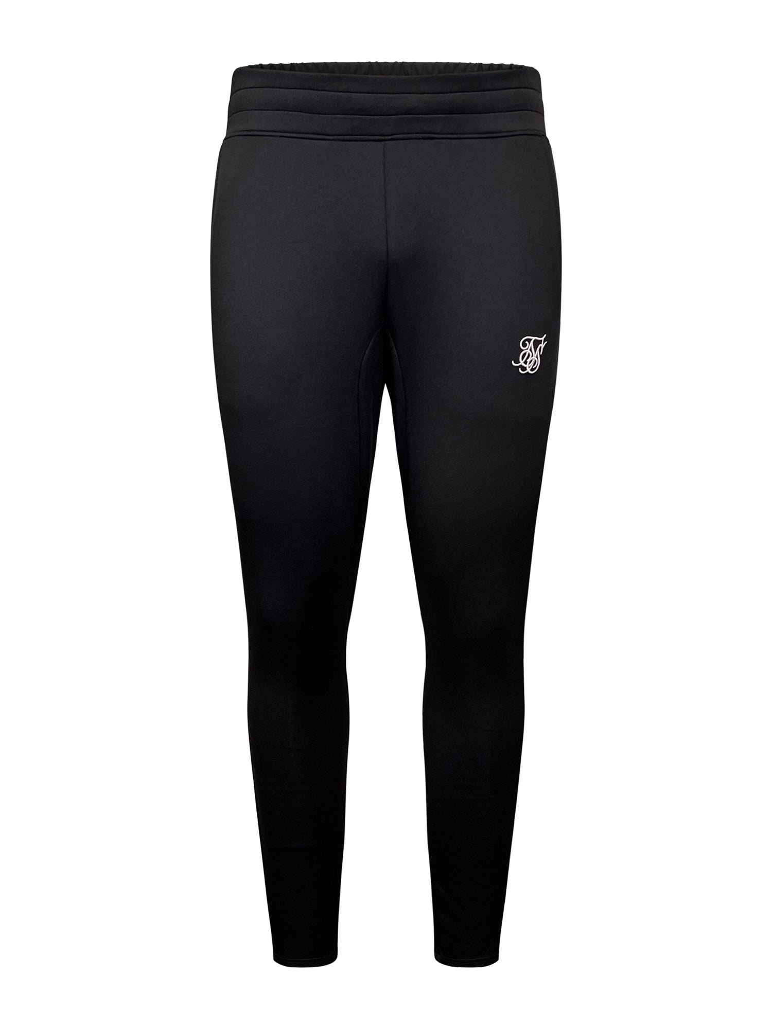 Essentials Poly Joggers in Black