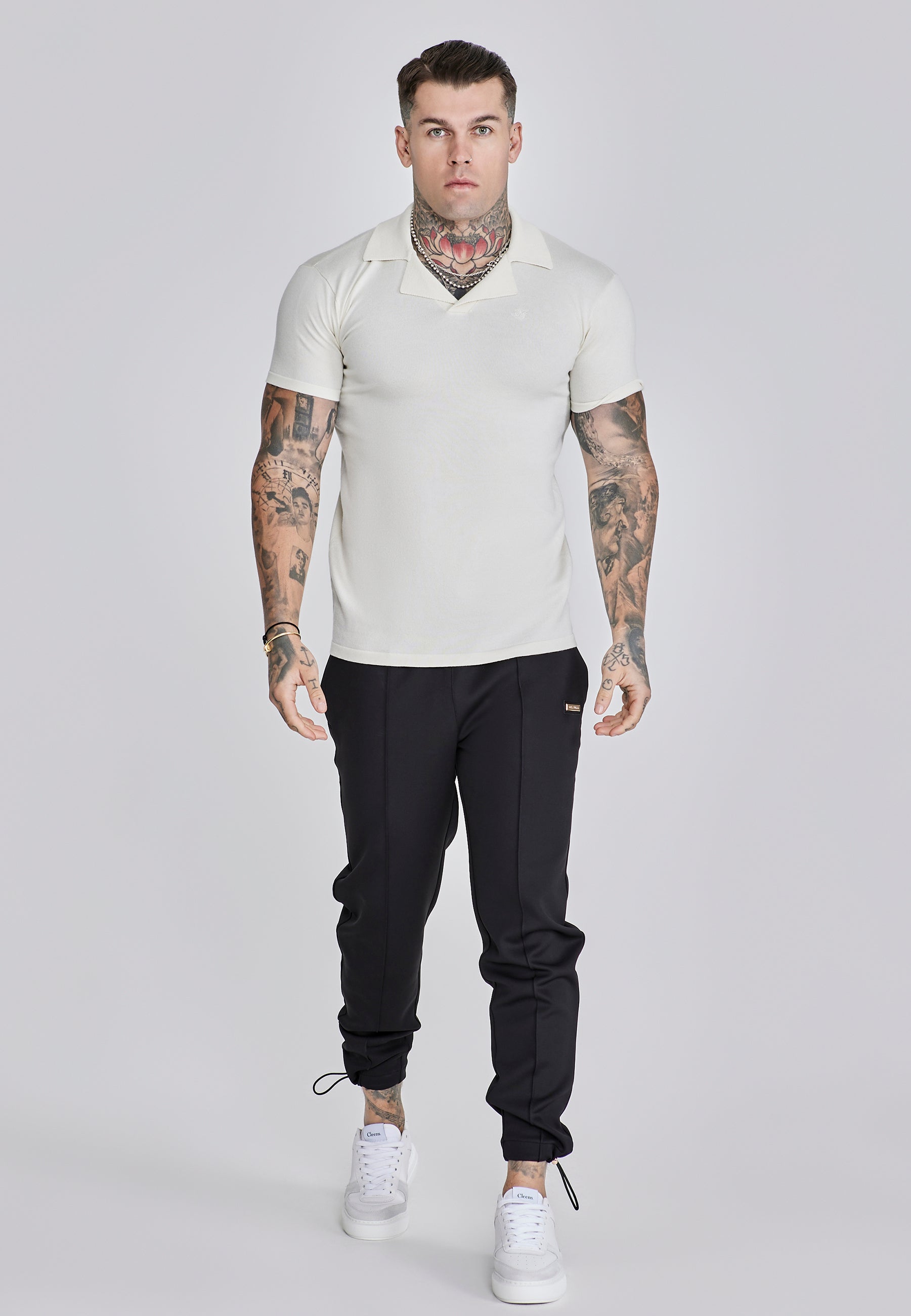 Smart Cargo Joggers in Black Pants SikSilk