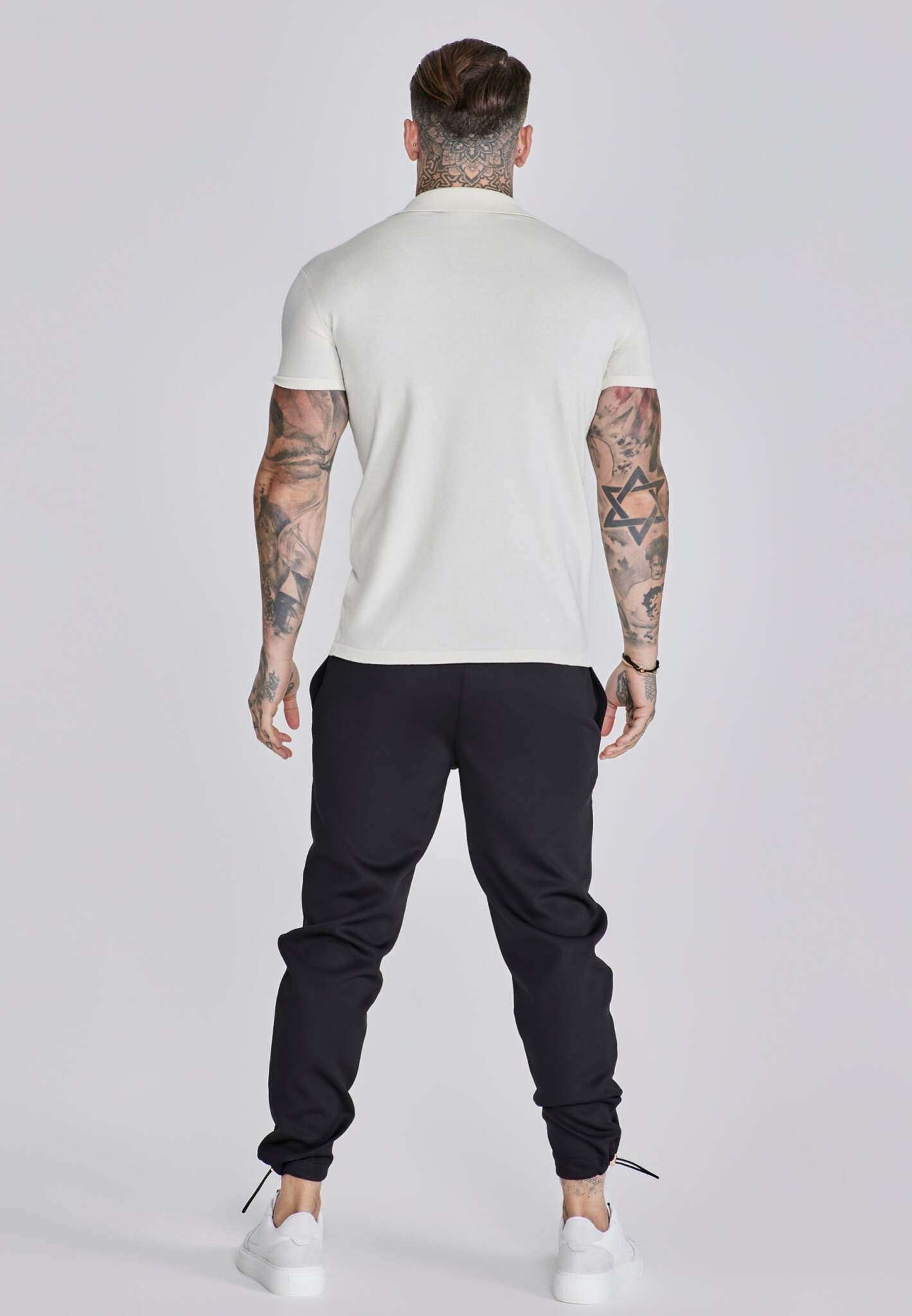 Smart Cargo Joggers in Black Pants SikSilk