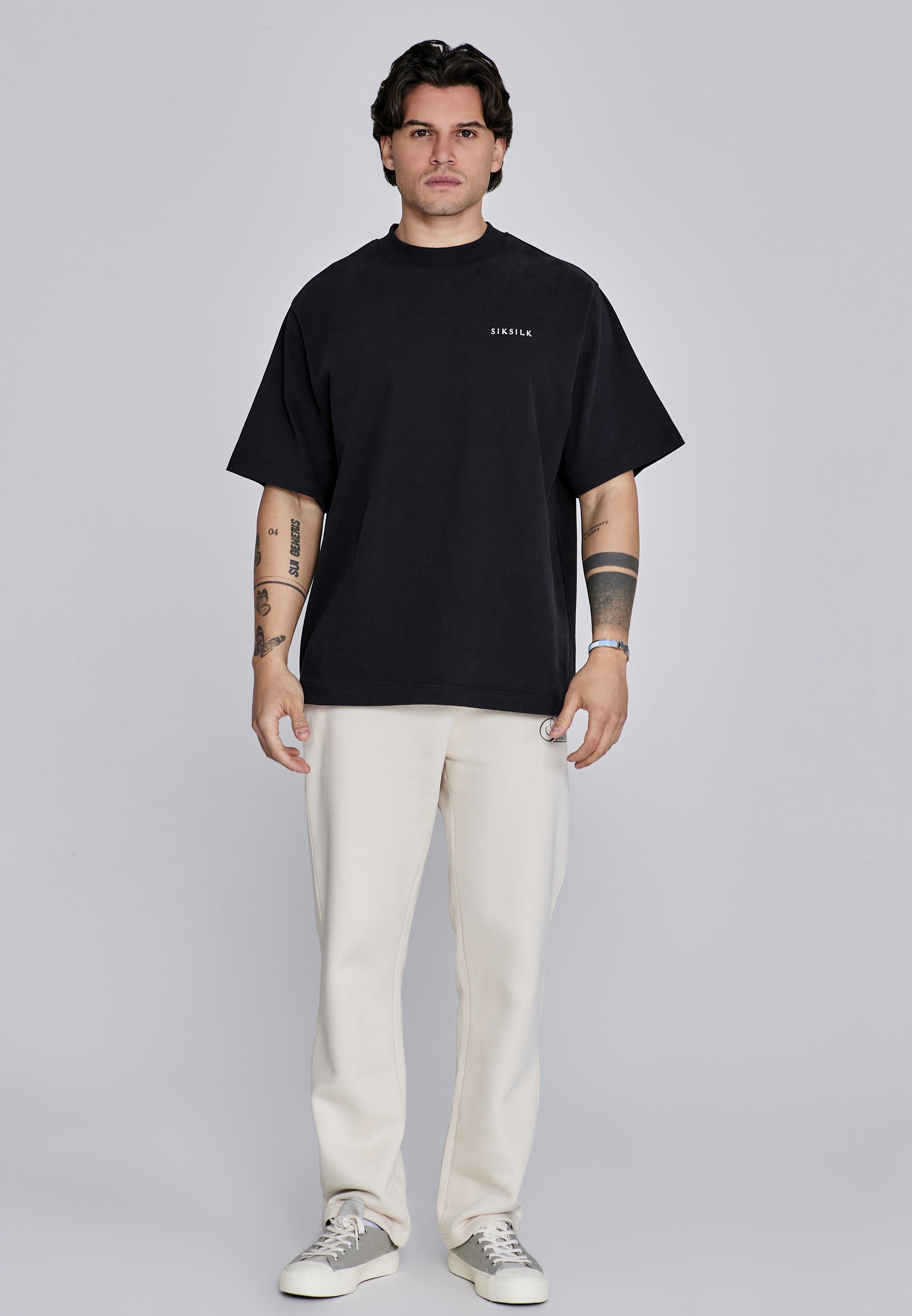 Essentials Track Pants in Ecru Pants SikSilk