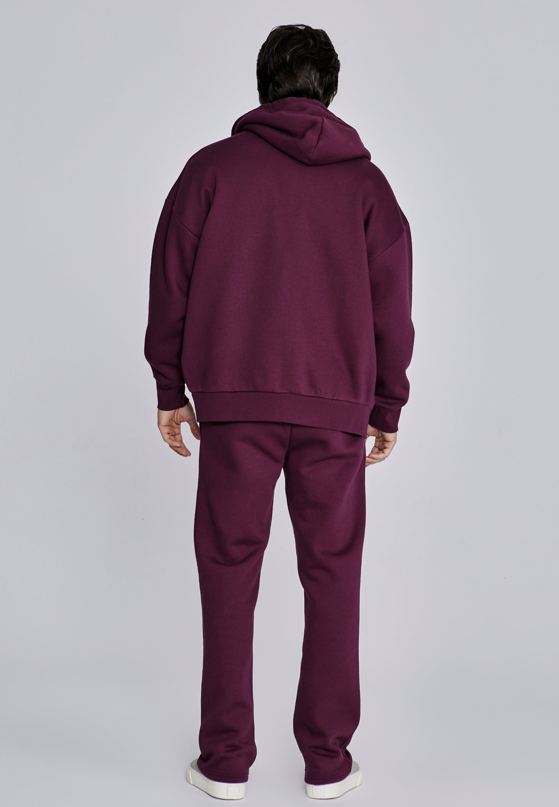 Essentials Track Pants in Burgundy Pants SikSilk