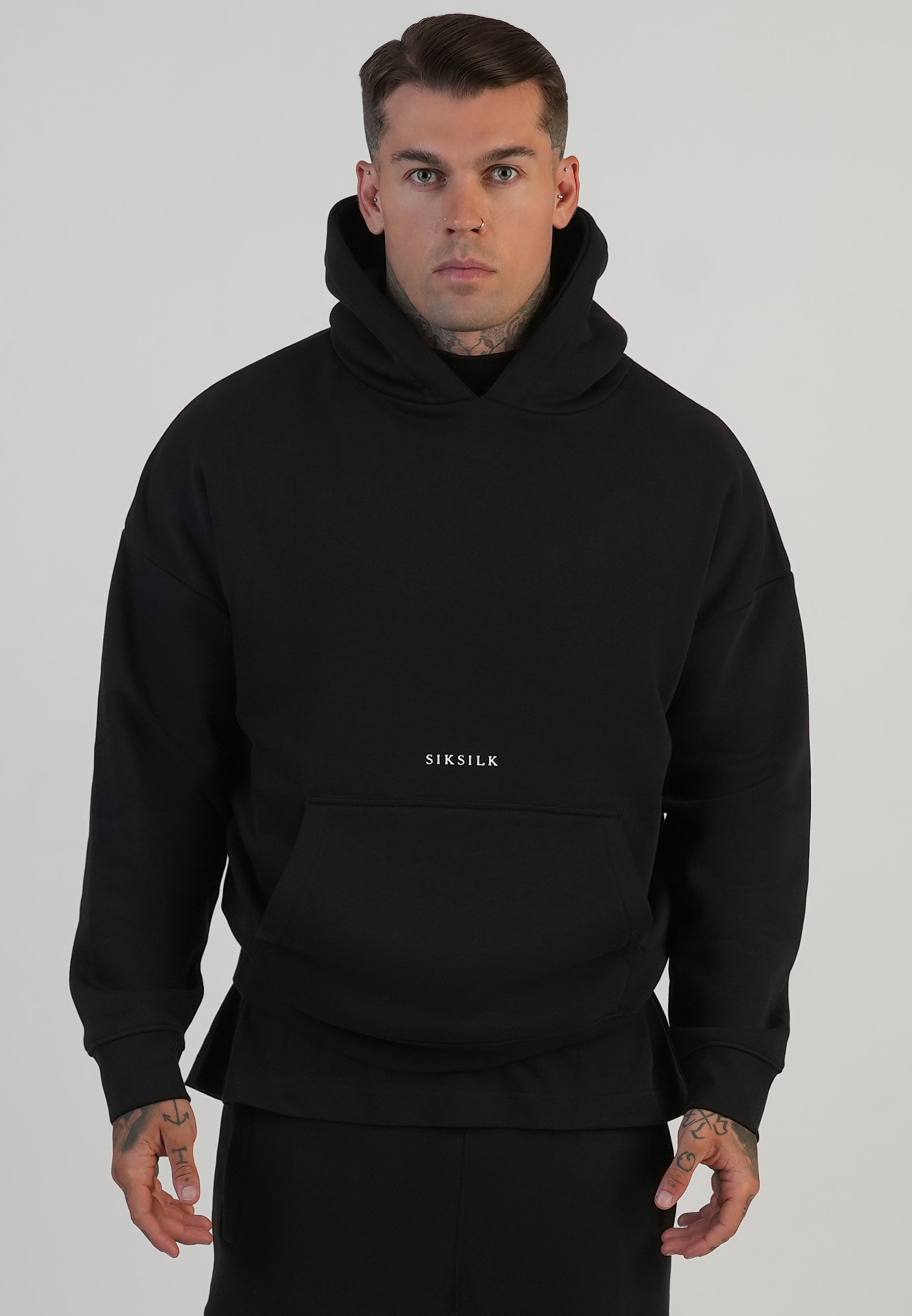 Graphic Hoodie in Black Hoodie SikSilk