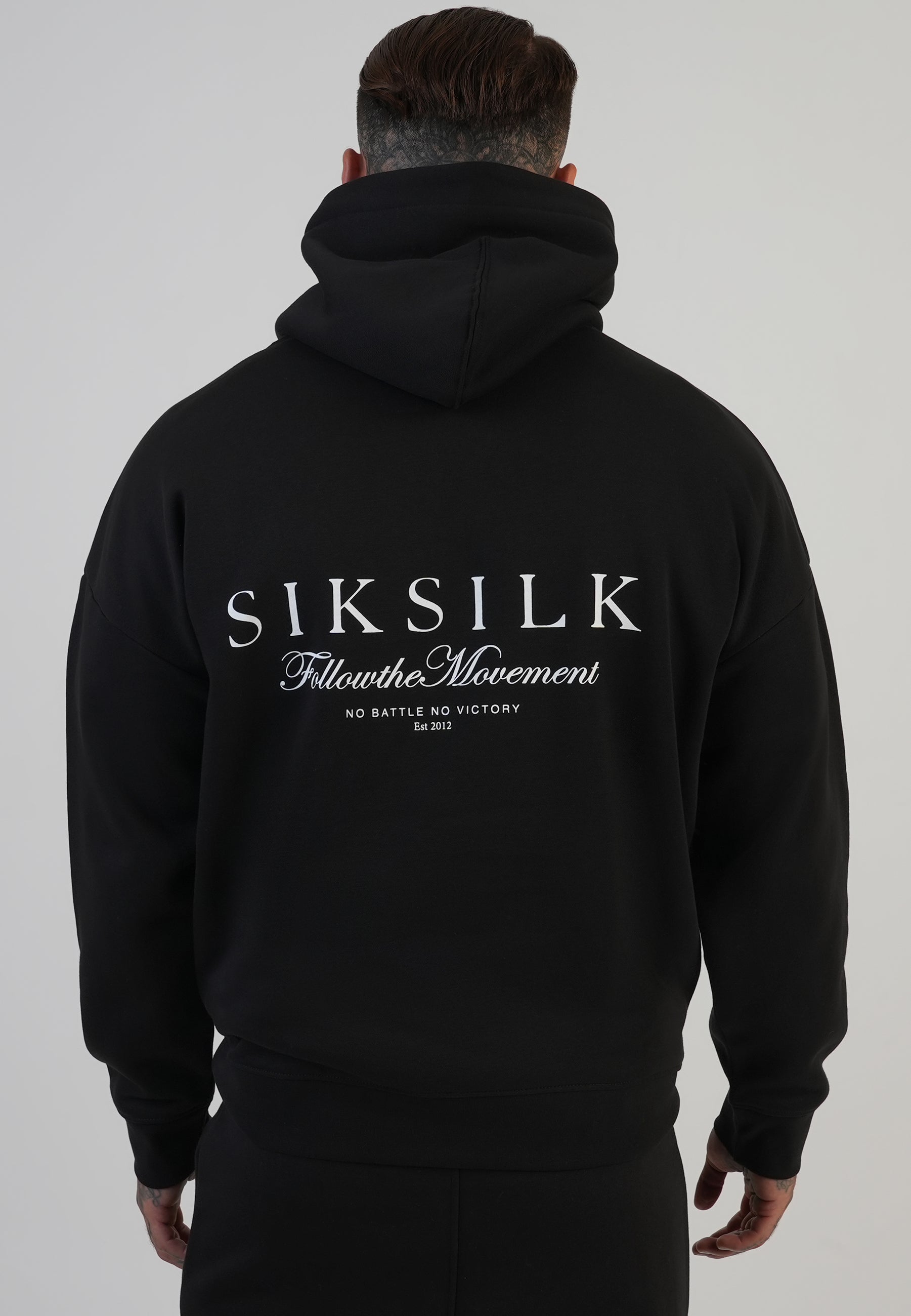 Graphic Hoodie in Black Hoodie SikSilk