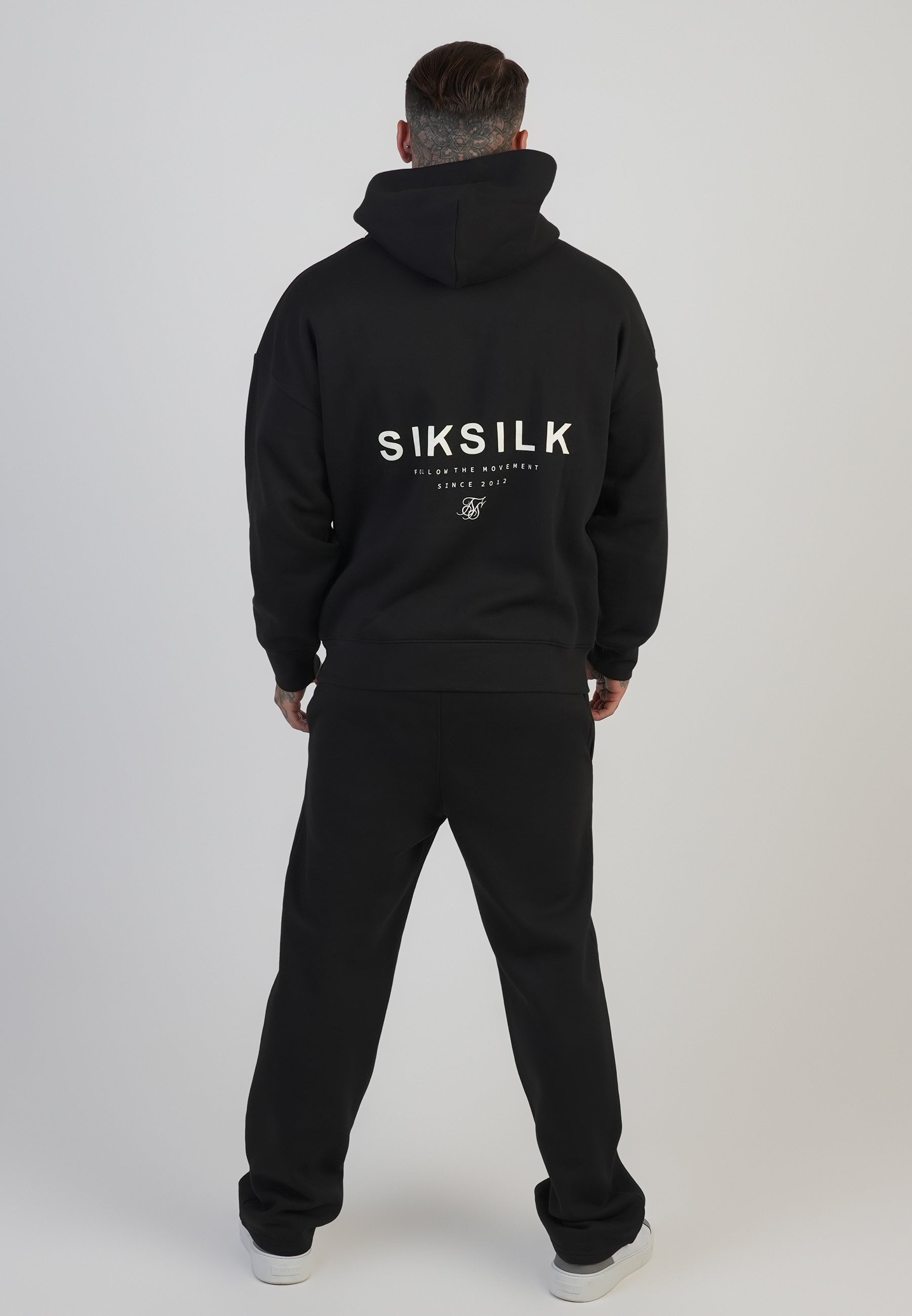 Graphic Hoodie in Black Hoodie SikSilk