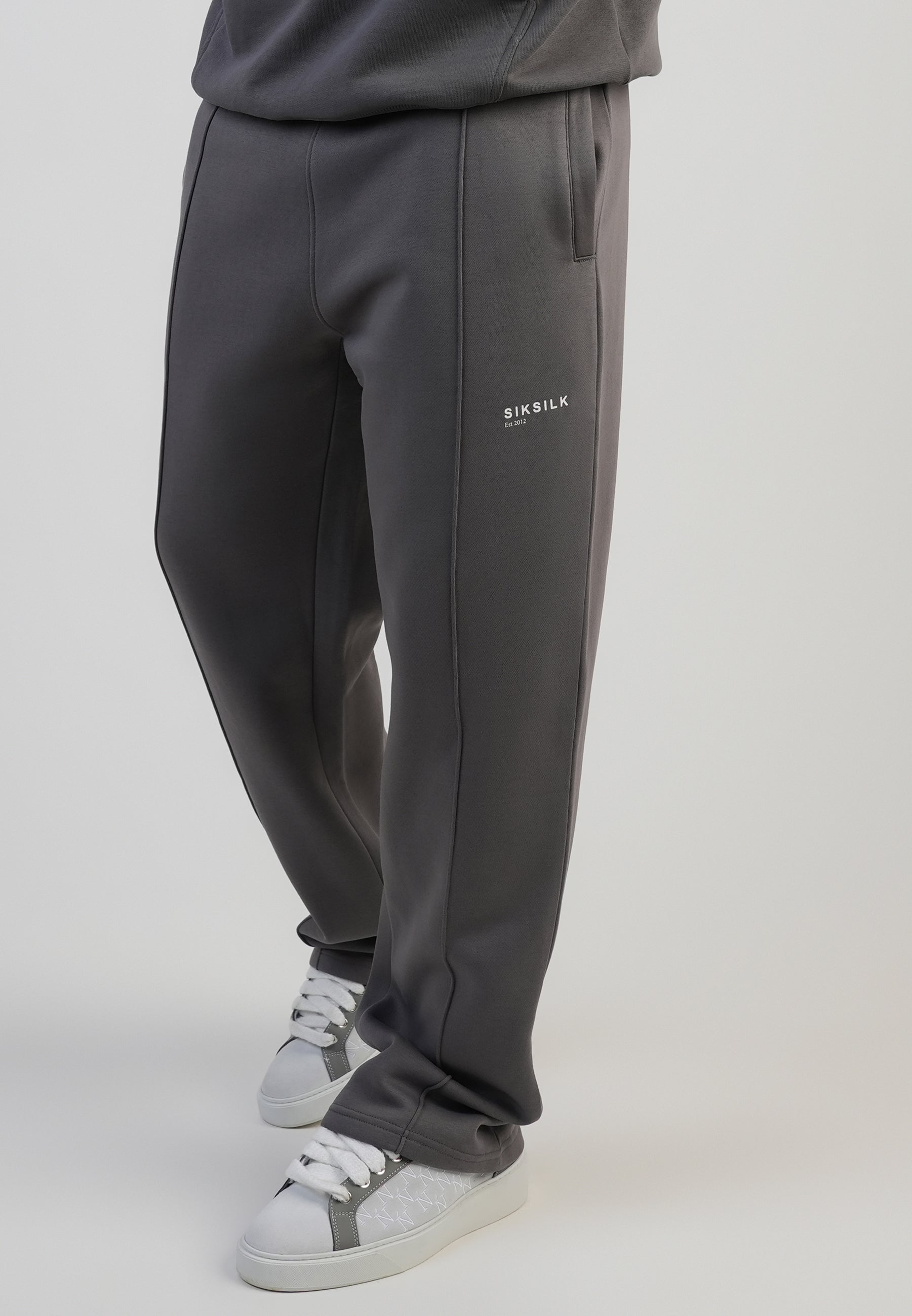 Track Pants in Grey Pants SikSilk