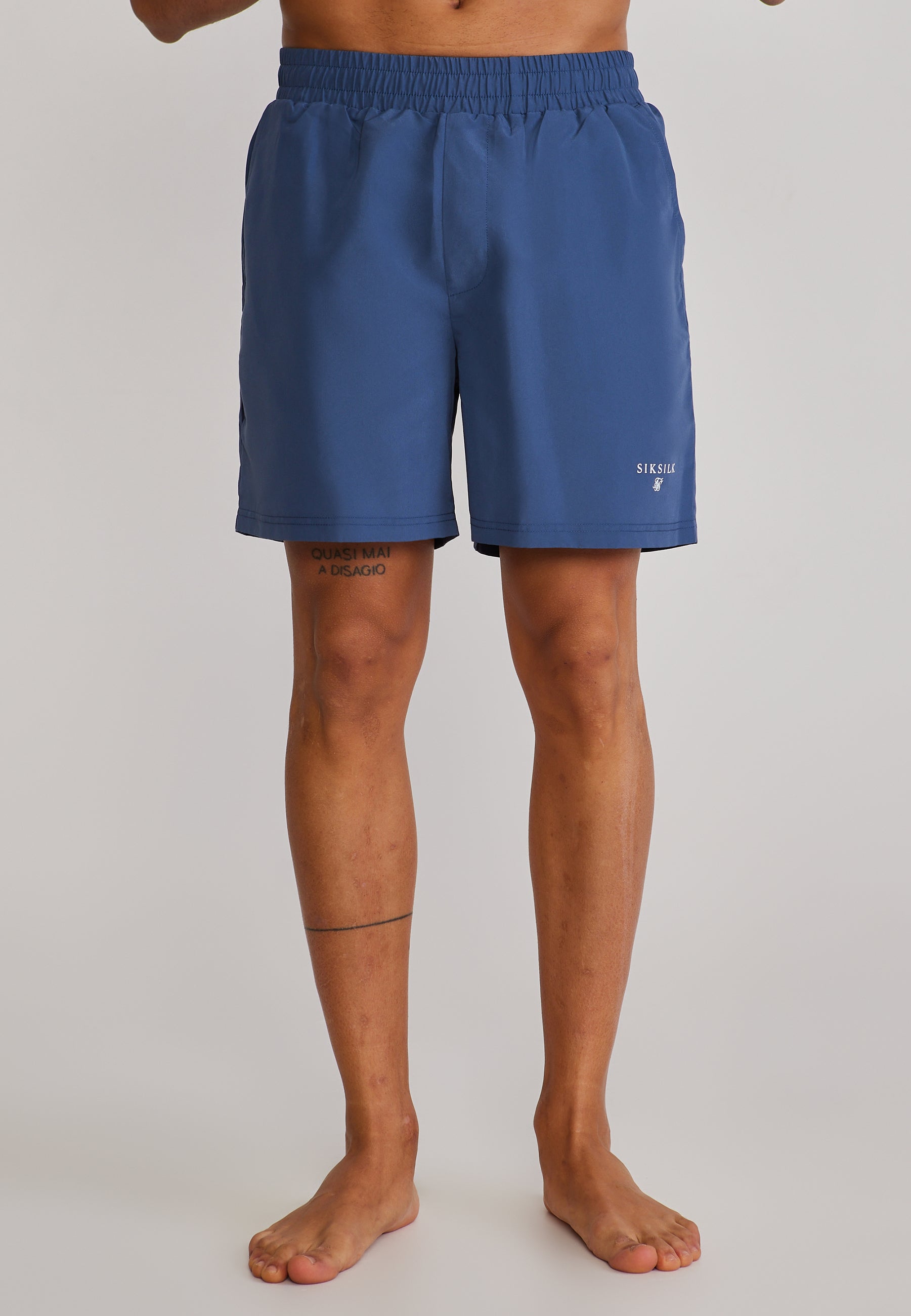Swim shorts in blue Swim trunks SikSilk