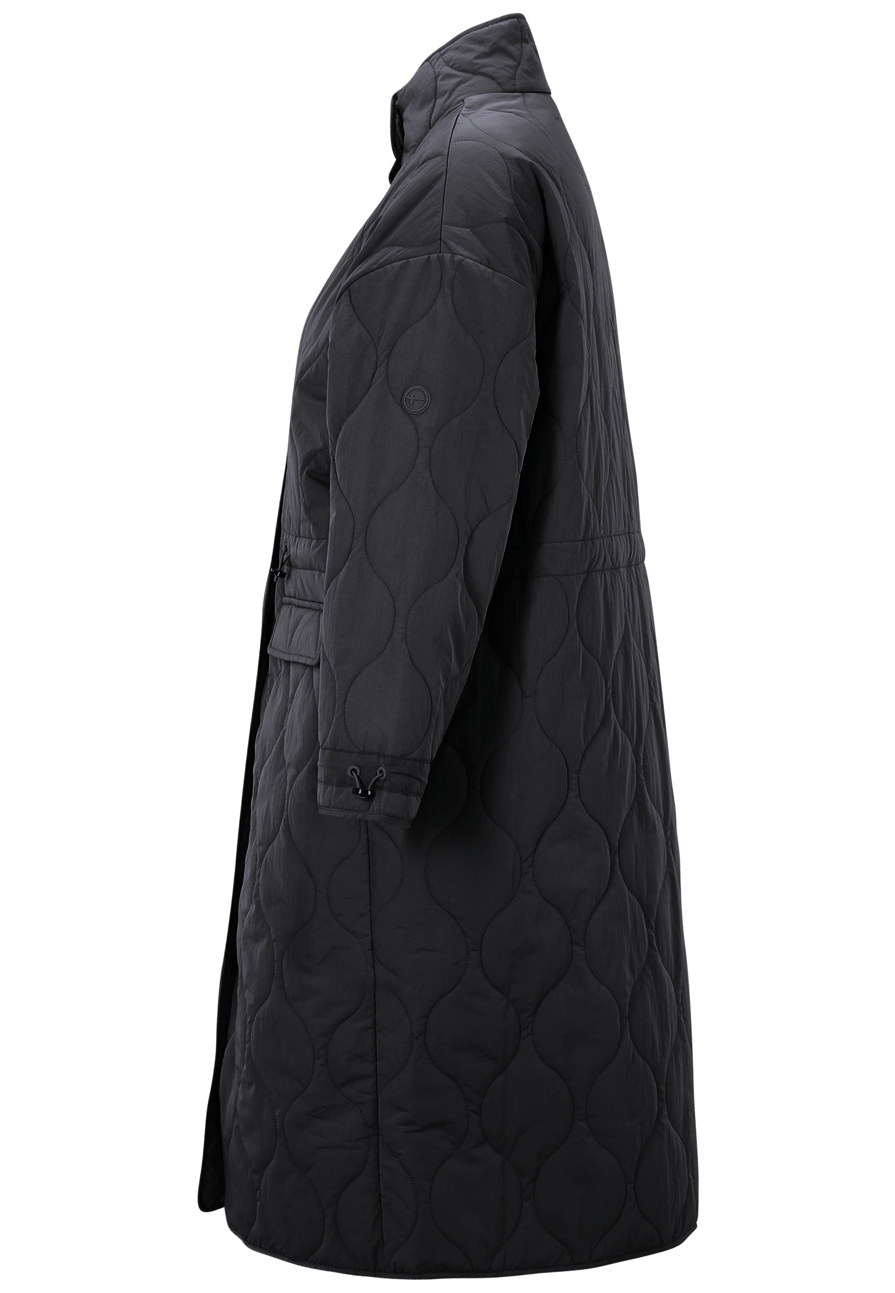 Baicoi Quilted Coat in Black Beauty Jackets Tamaris   