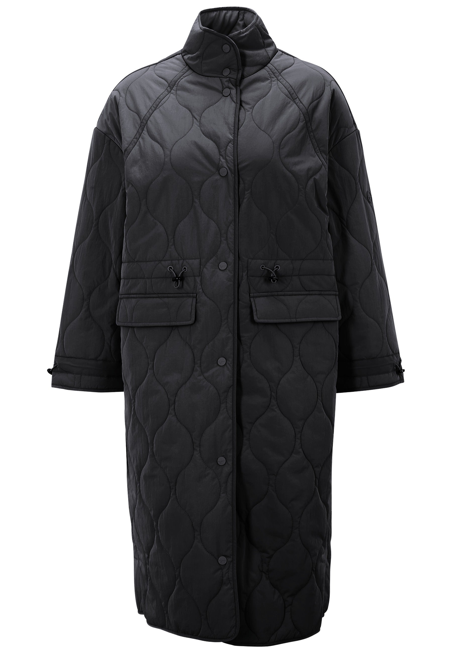 Baicoi Quilted Coat in Black Beauty Jackets Tamaris   