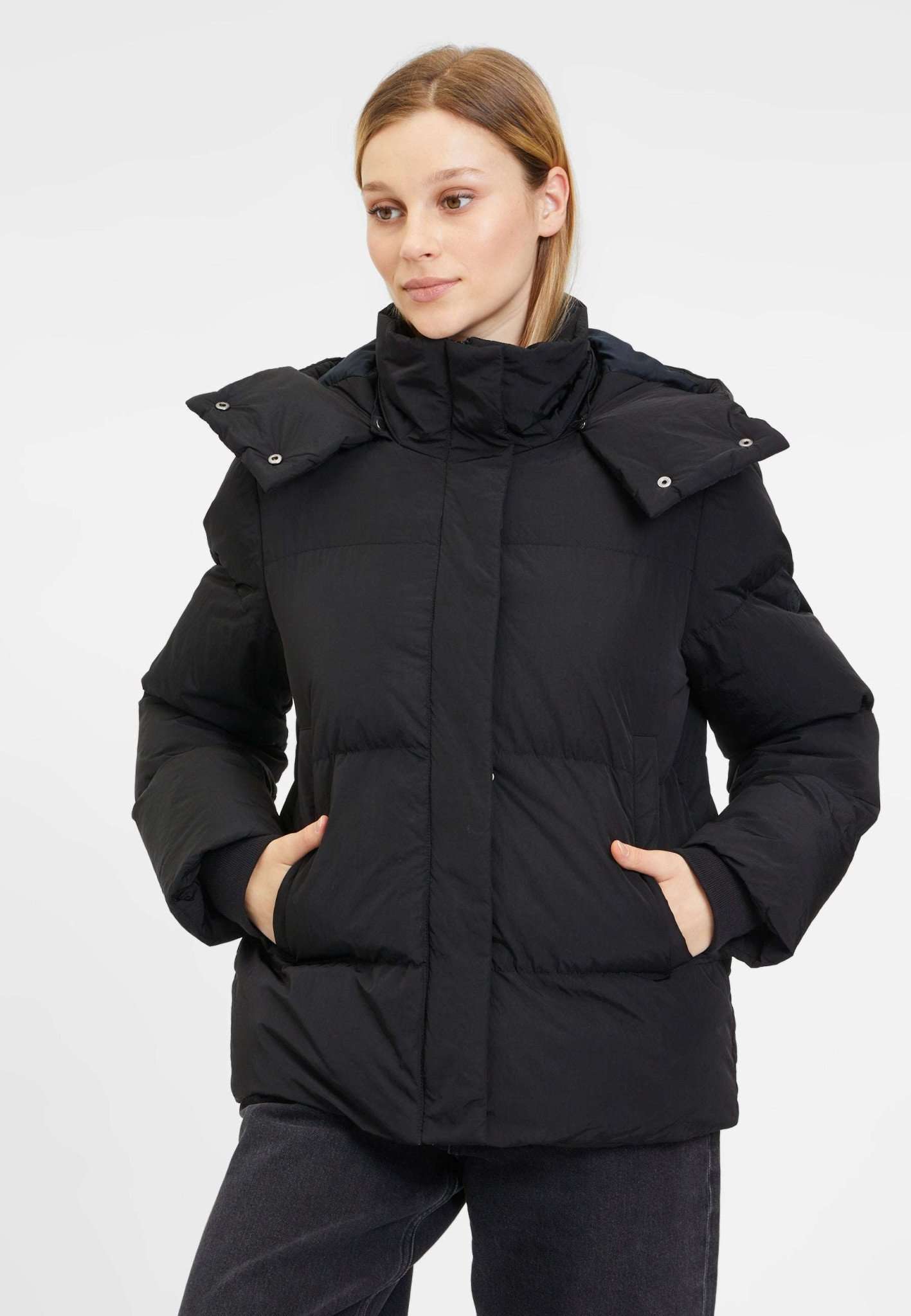 Balikesir Puffer Jacket in Black Beauty Jackets Tamaris   