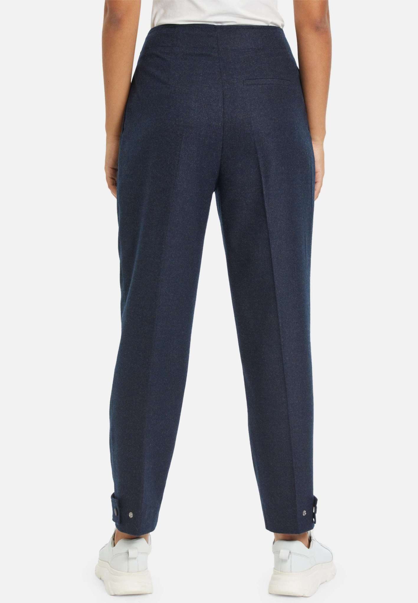 Brenk Loose Carrot Pant in Blueberry Pants Tamaris   