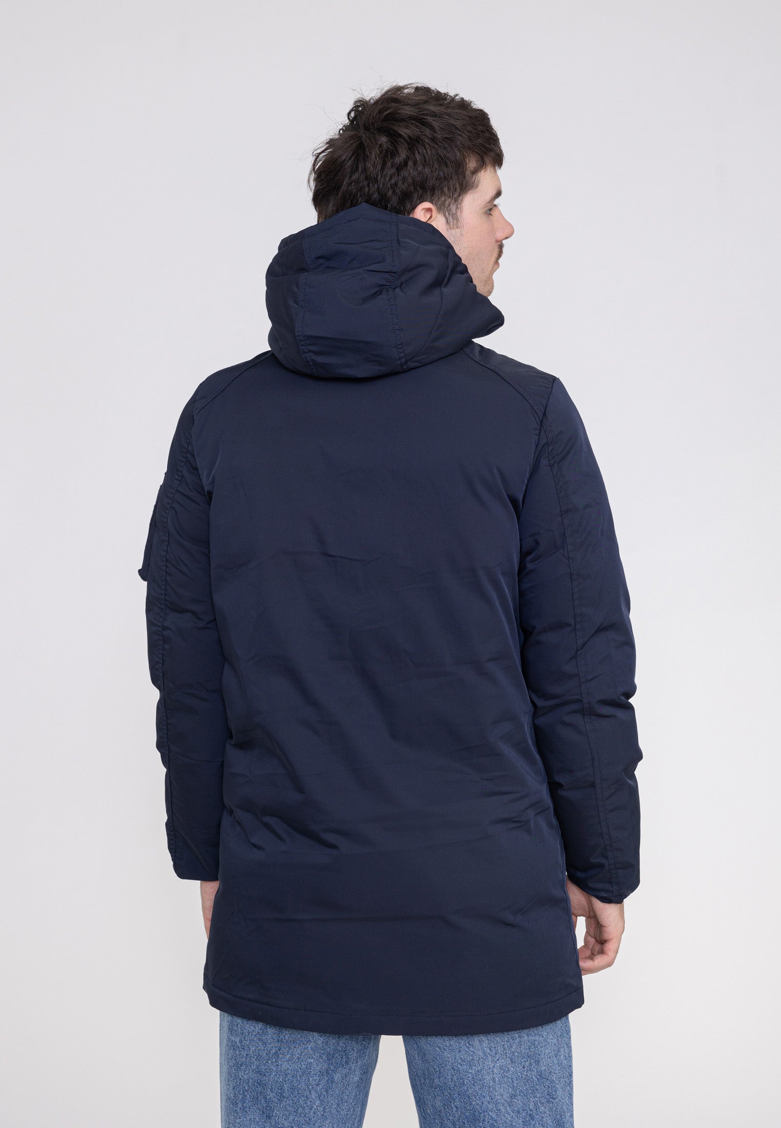 Telluride M long jacket in Navy Jackets Bombers Original   