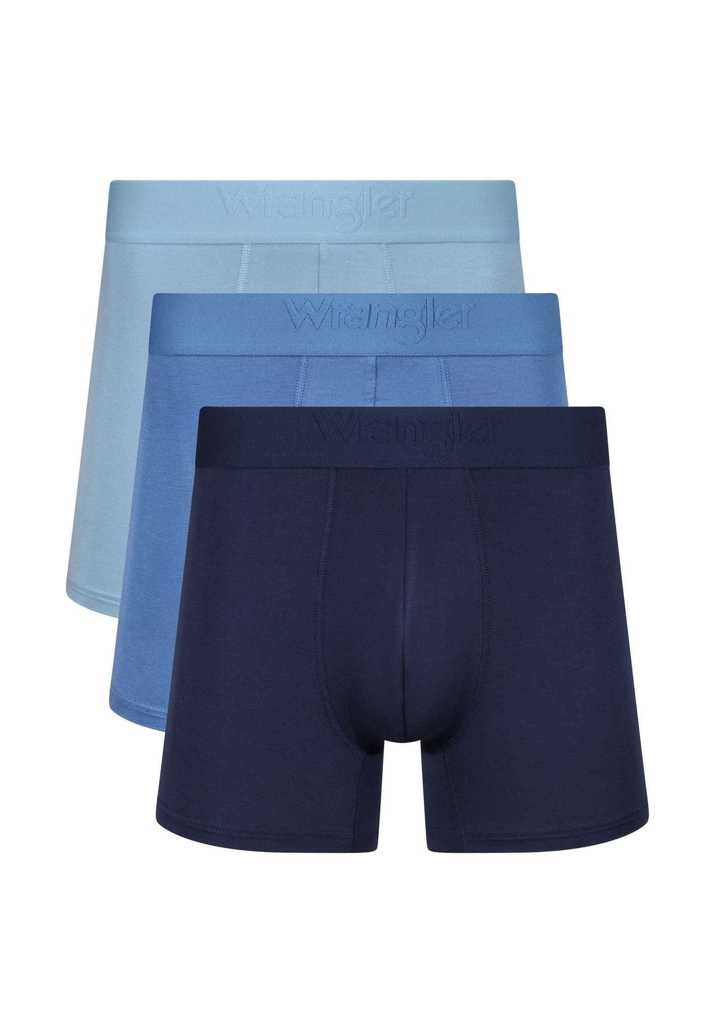 3 Pack Trunks Griffin in Dusk Blue Underwear Wrangler   