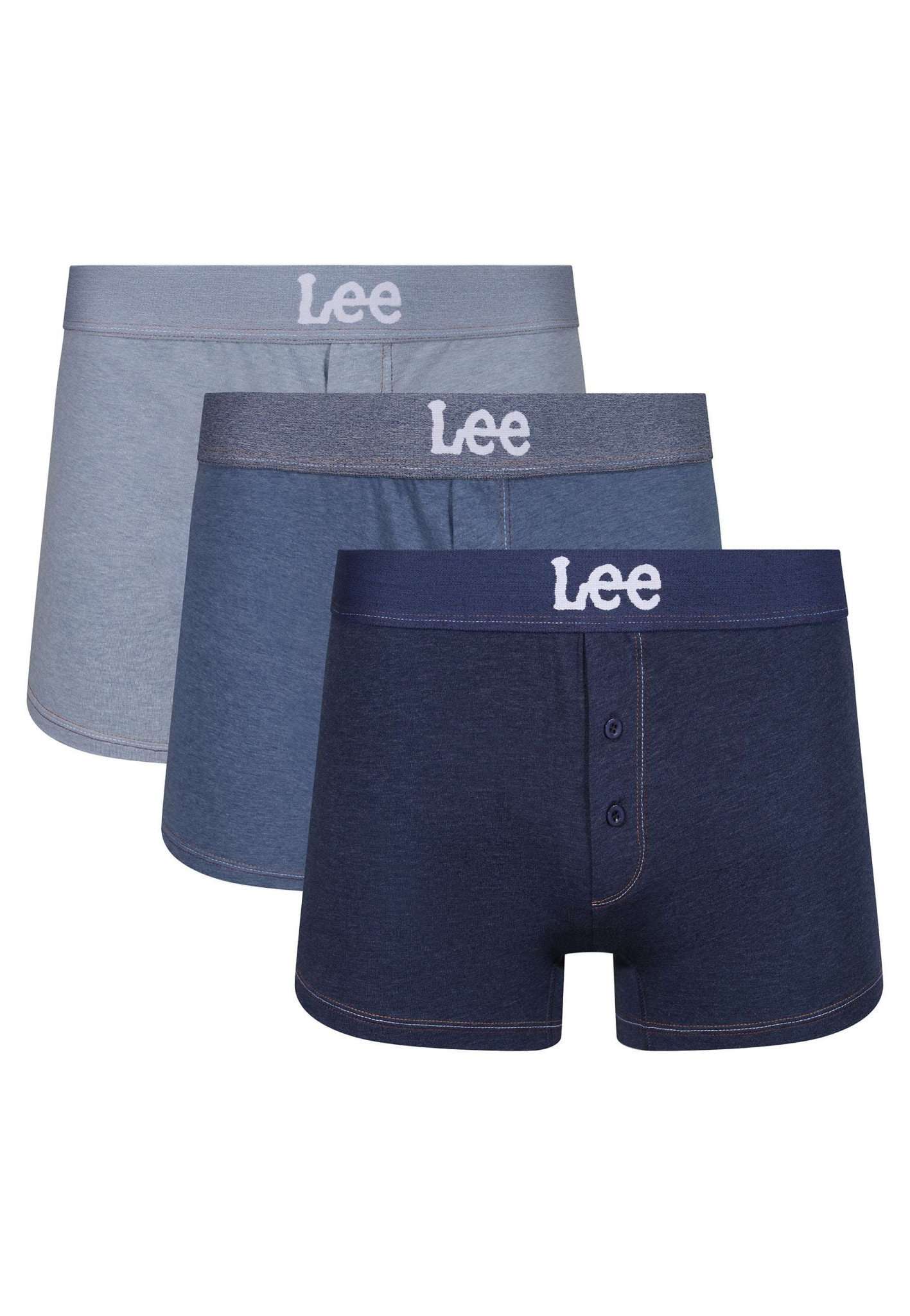 3 Pack Trunks Rushton in denim underwear Lee   