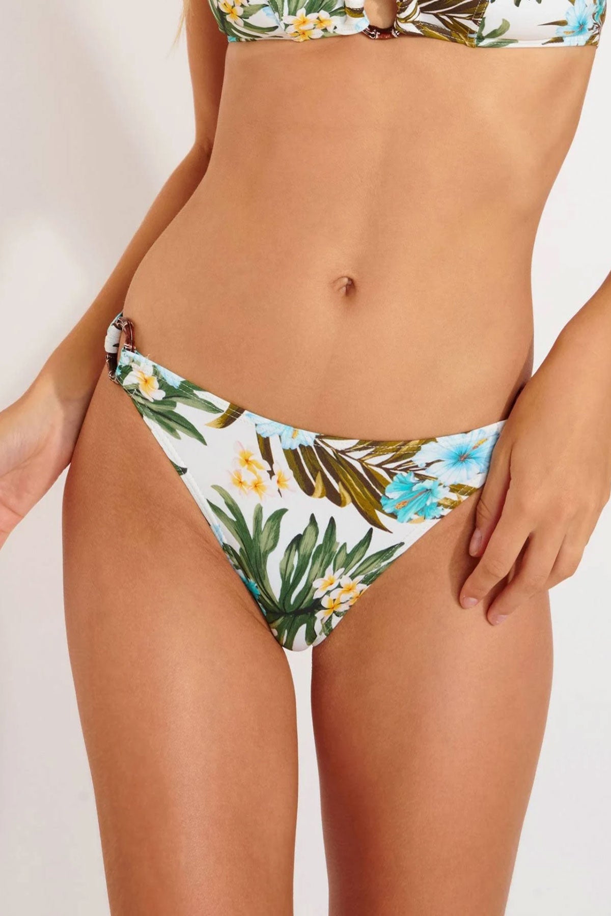 VAIVA-MAUPITI bikini bottoms in ecru Bikini Banana Moon   