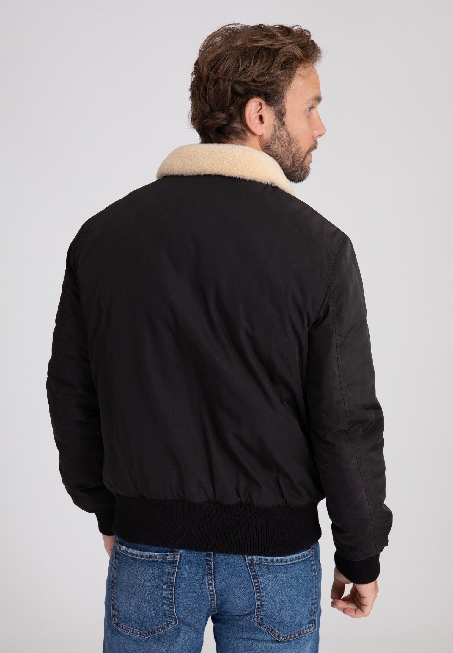 Versmold M bomber jacket in Black Jackets Bombers Original   