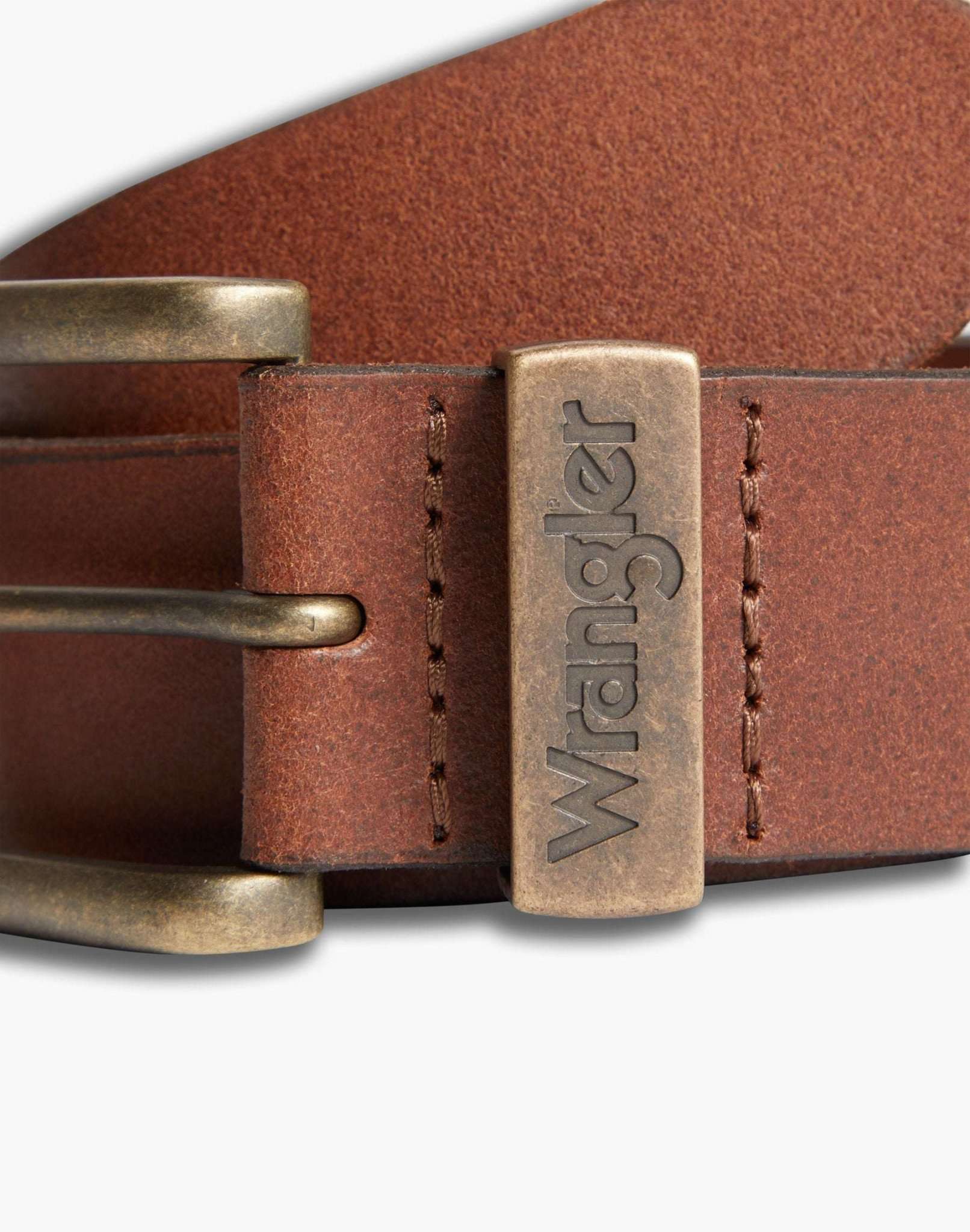 Metal Loop Belt in Cognac Belt Wrangler   