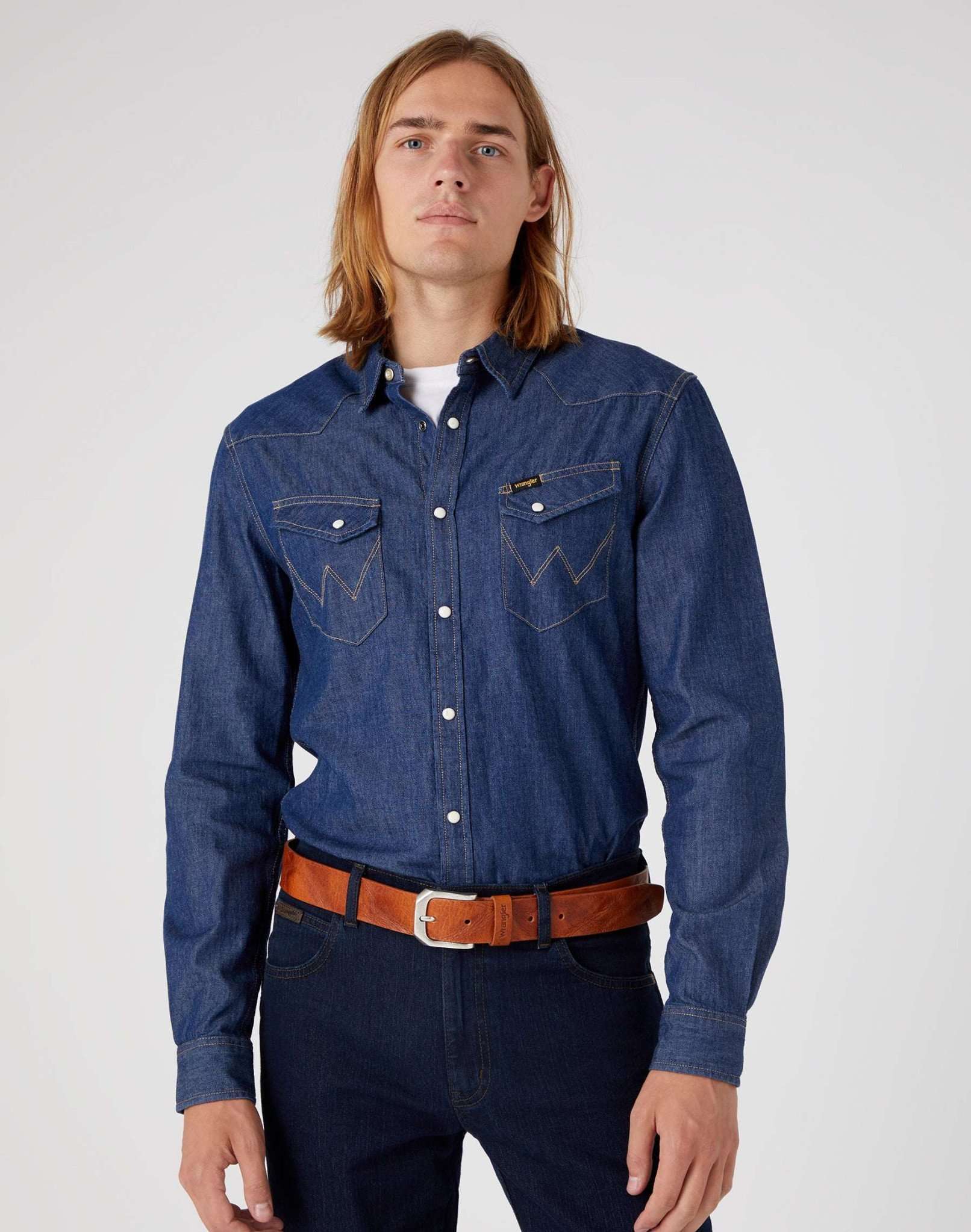 Range Belt in Cognac Belt Wrangler   