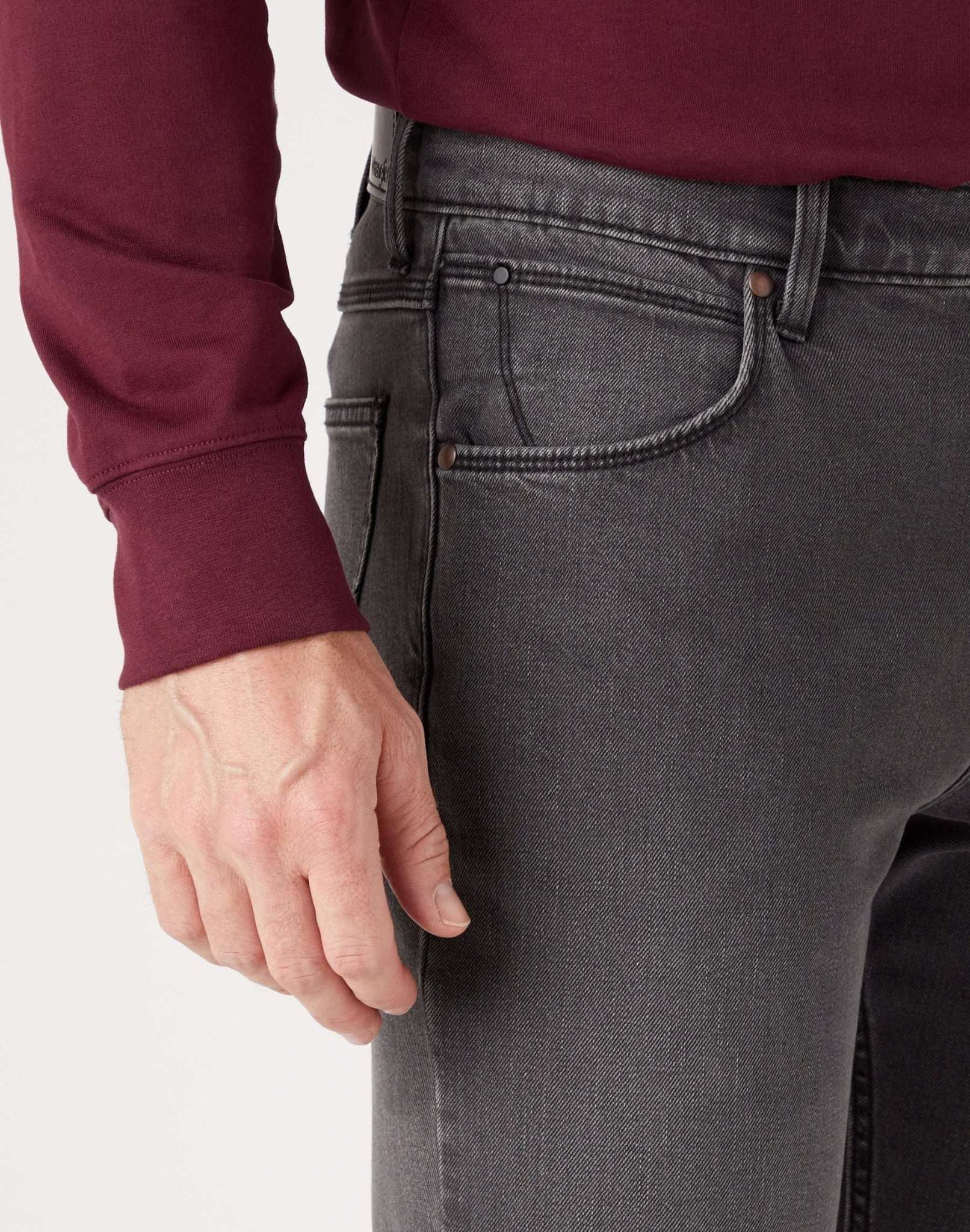 Regular Low Stretch in Authentic Grey Jeans Wrangler   