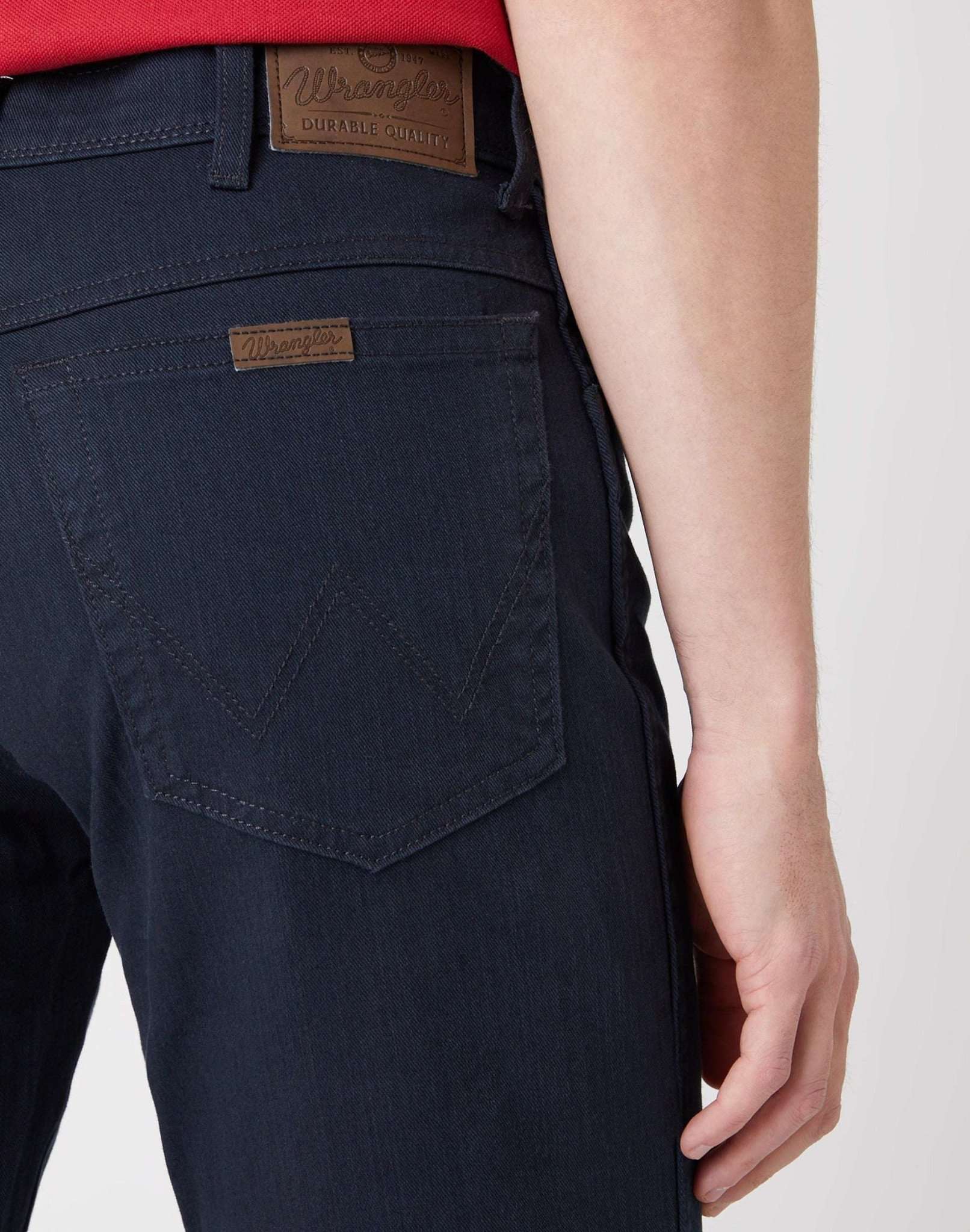 Regular Fit Low Stretch in Navy Pants Wrangler   