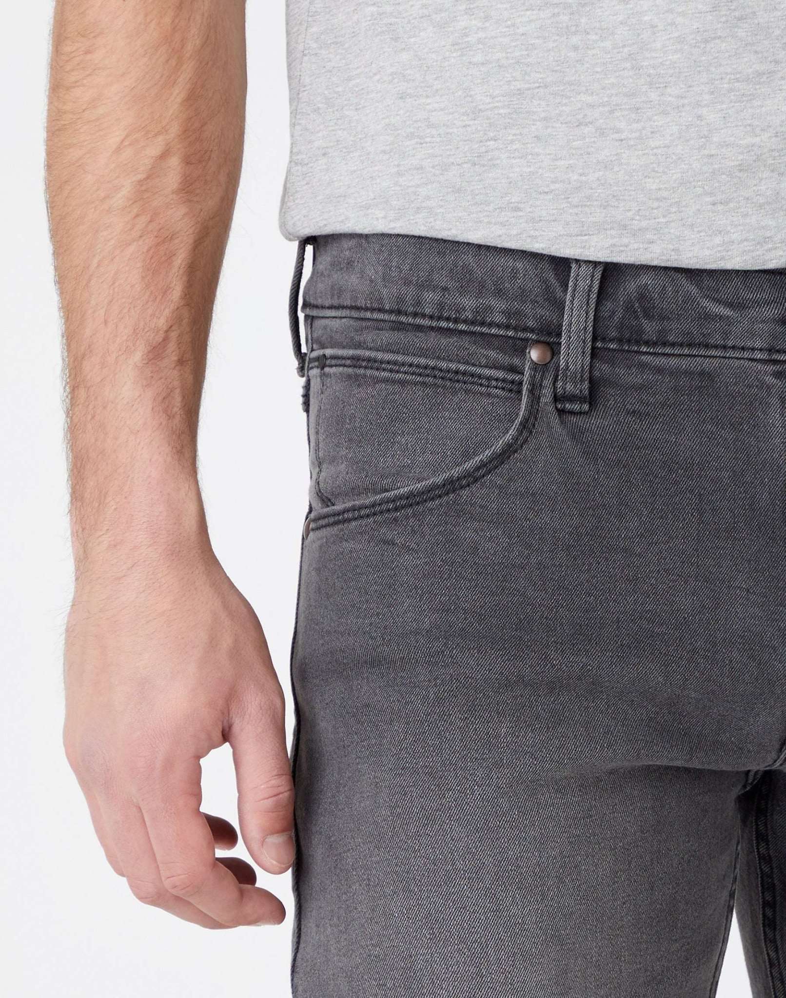 Slim Low Stretch in Great Grey Jeans Wrangler   