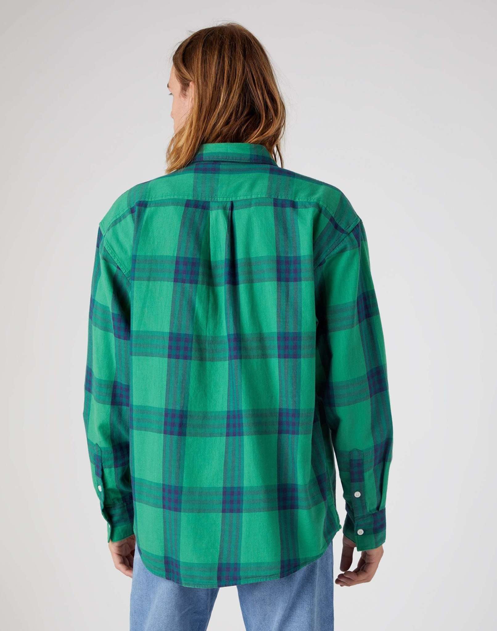 Patch Pocket Shirt in Pine Green Shirts Wrangler   