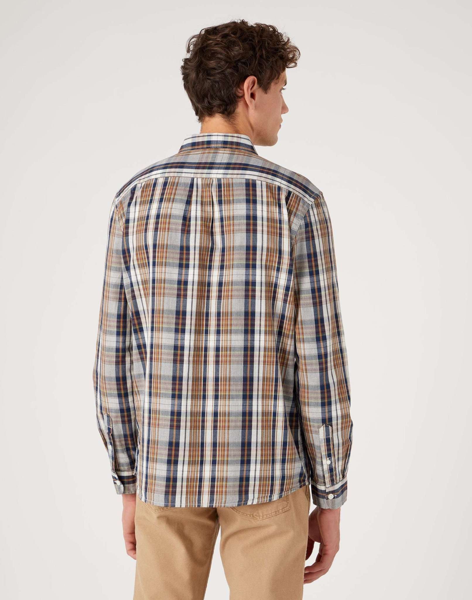 One Pocket Shirt in Cappuccino Shirts Wrangler   