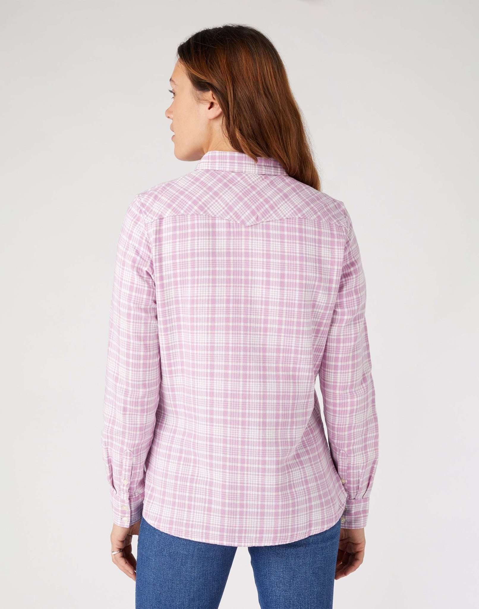 Slim Reg Western Shirt in Smokey Grape Shirts Wrangler   