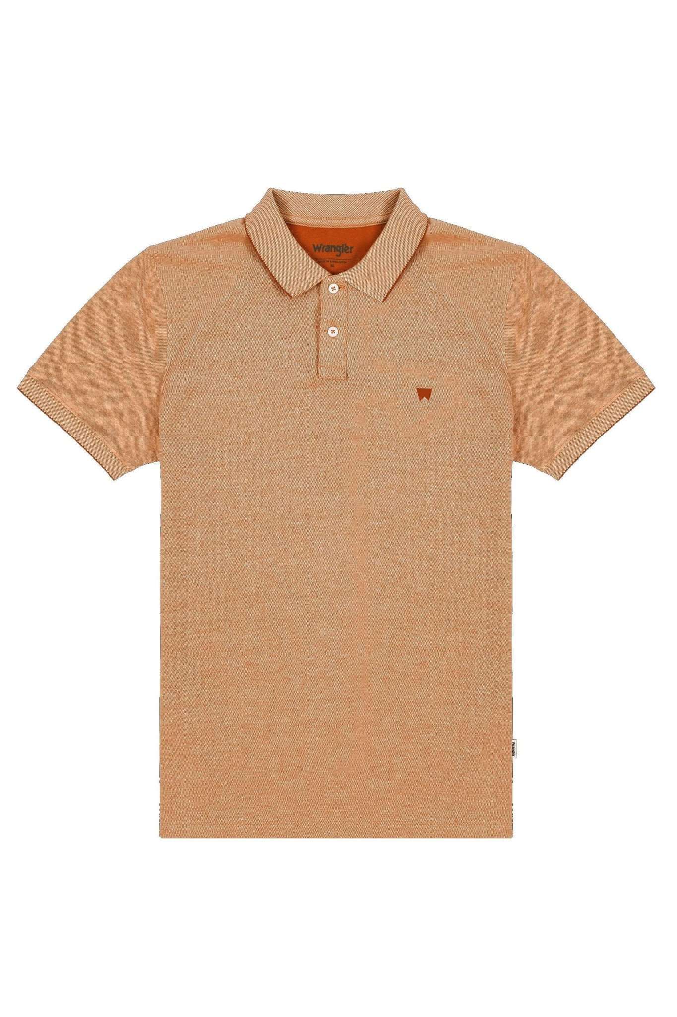 Refined Polo Shirt in Burro Brown Polos Wrangler   