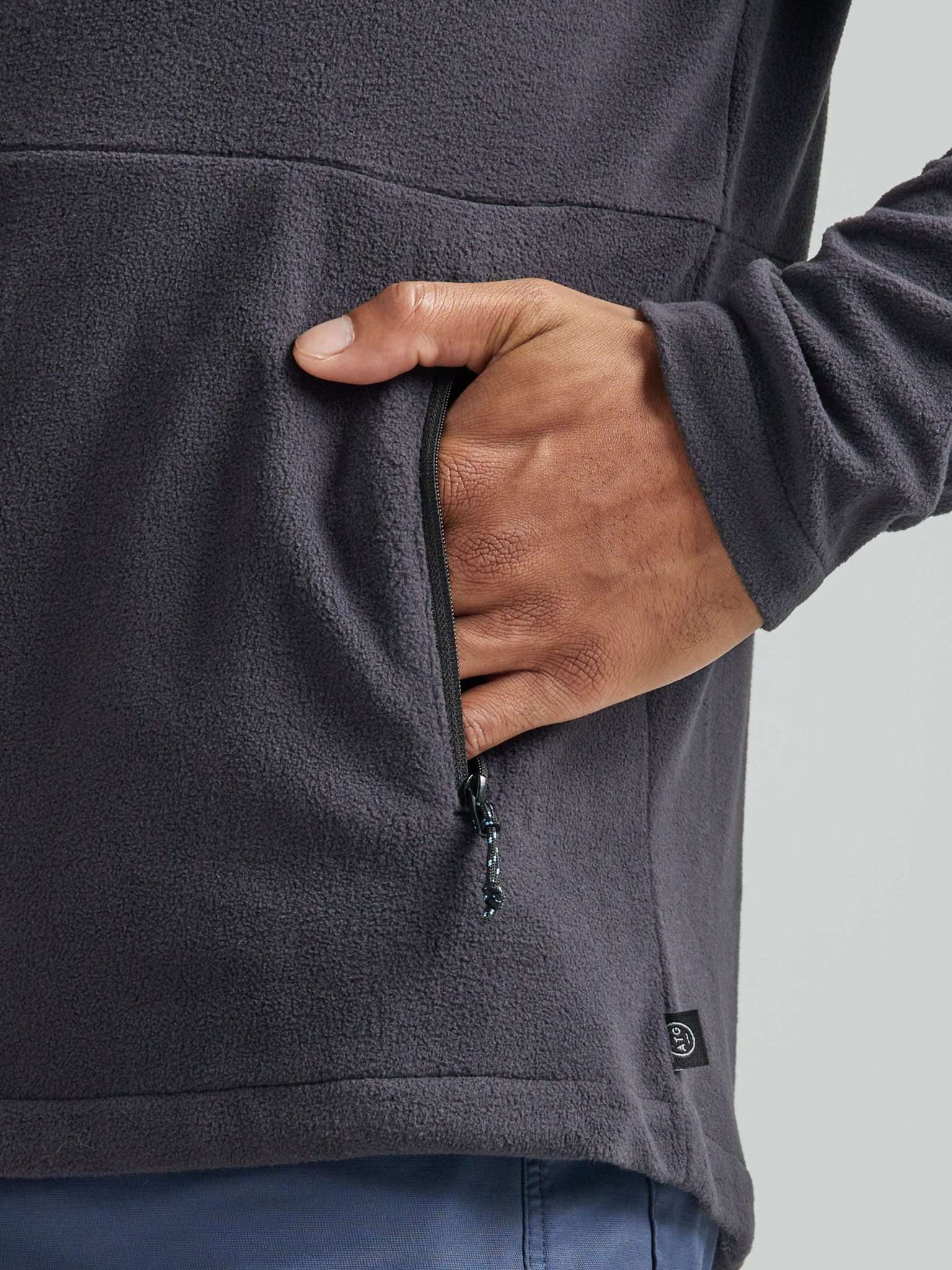 All Terrain Gear Technical Fleece Jacket in Black Jackets Wrangler   