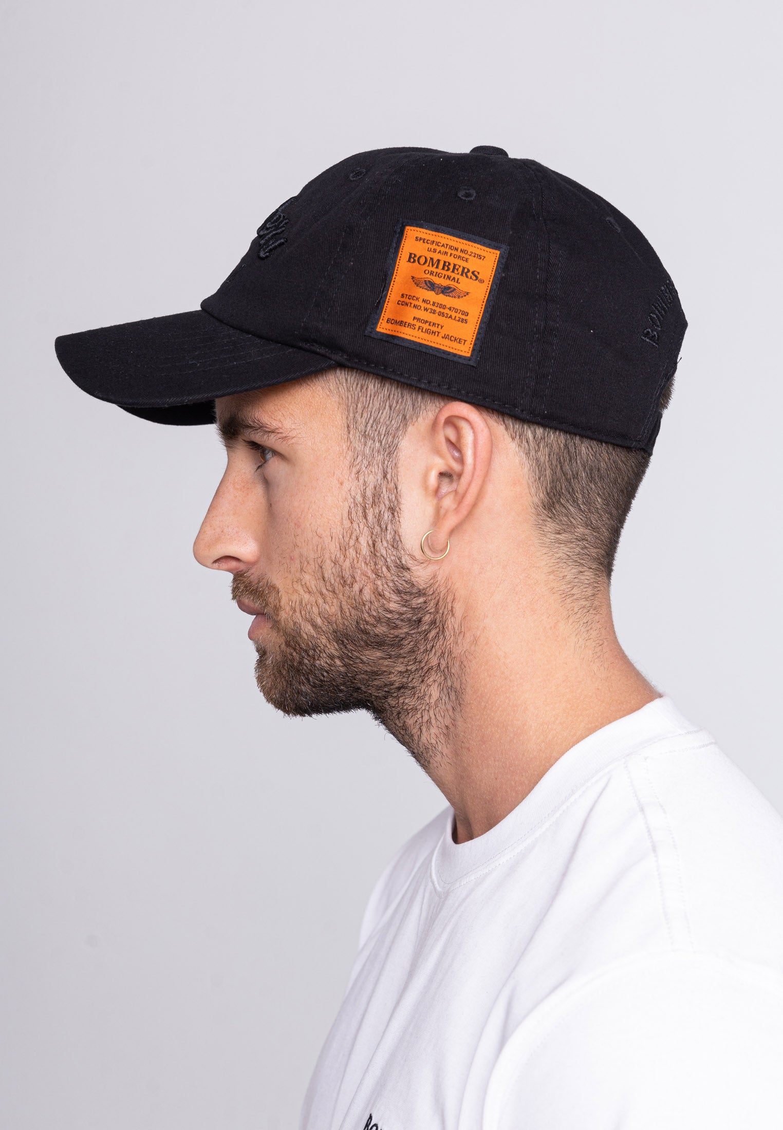 Weslake U Cap in Black Caps Bombers Original   