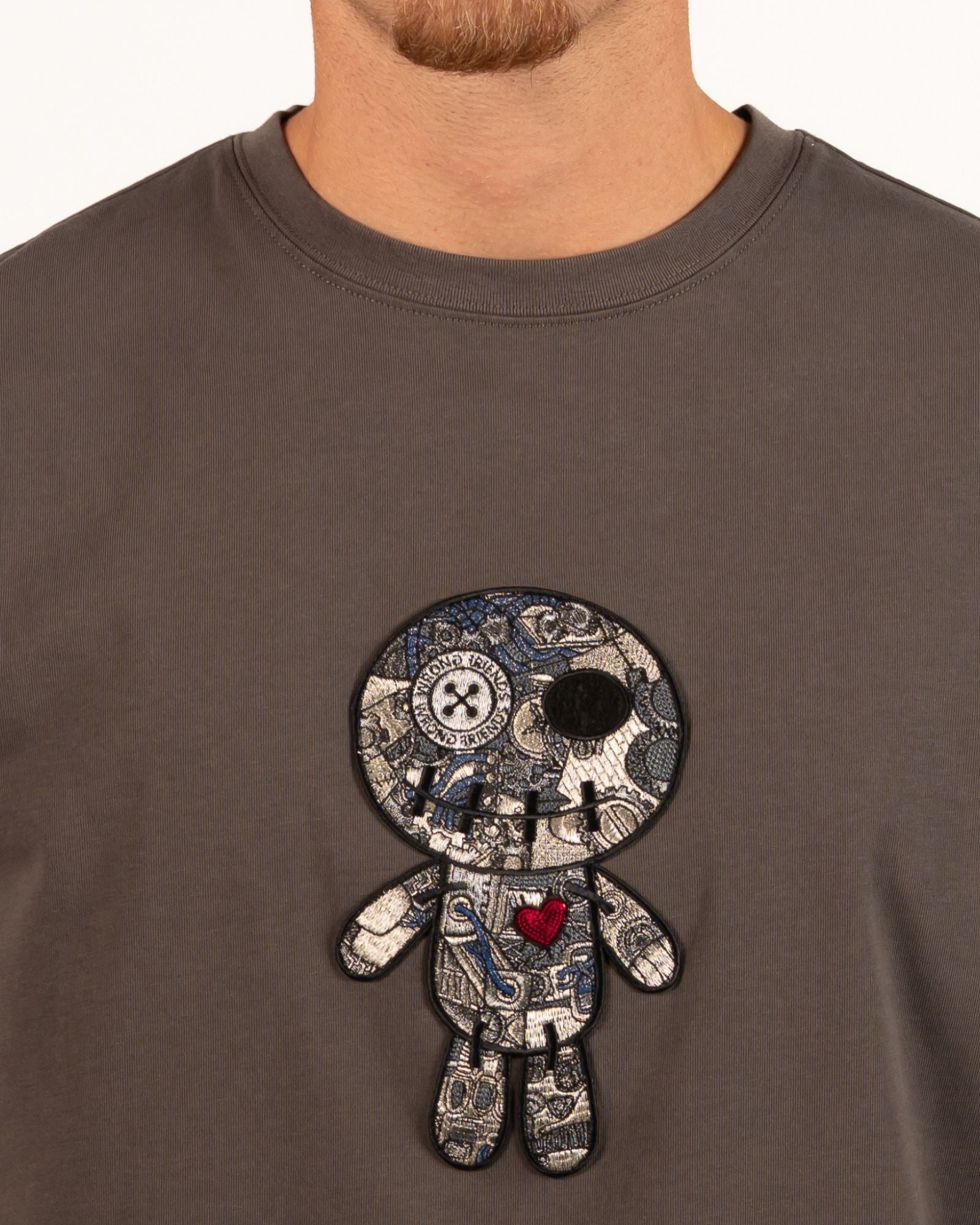 Ennis T-shirt in gray T-shirts Wrong Friends