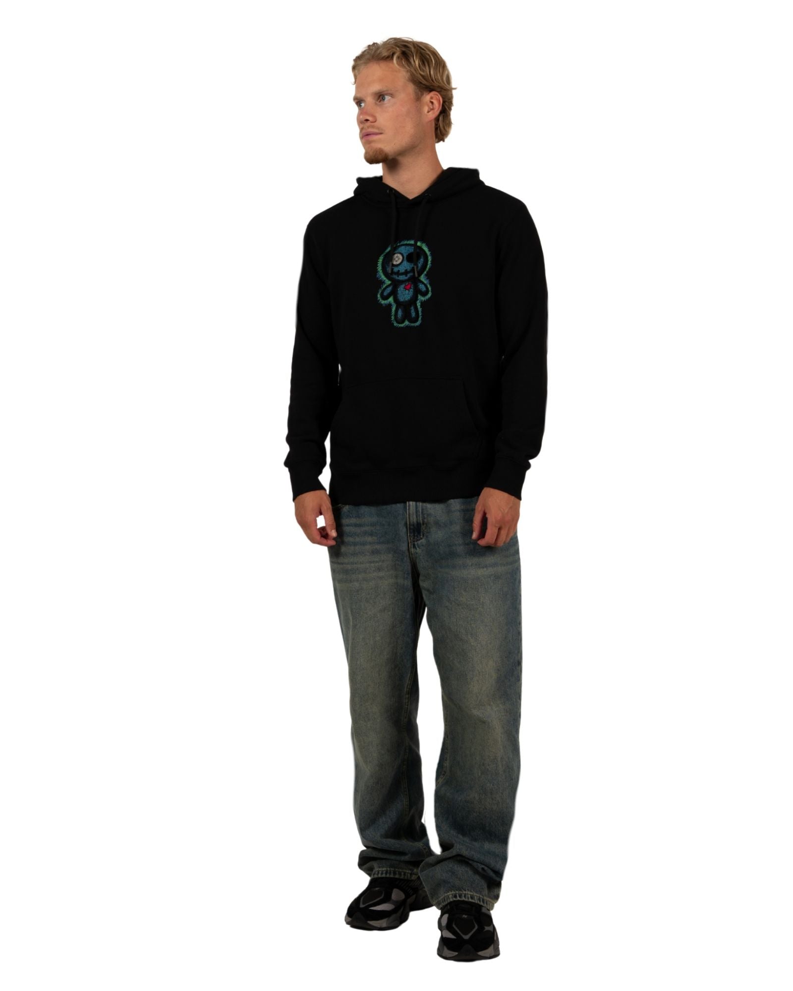 Williams Hoodie in Black Hoodie Wrong Friends