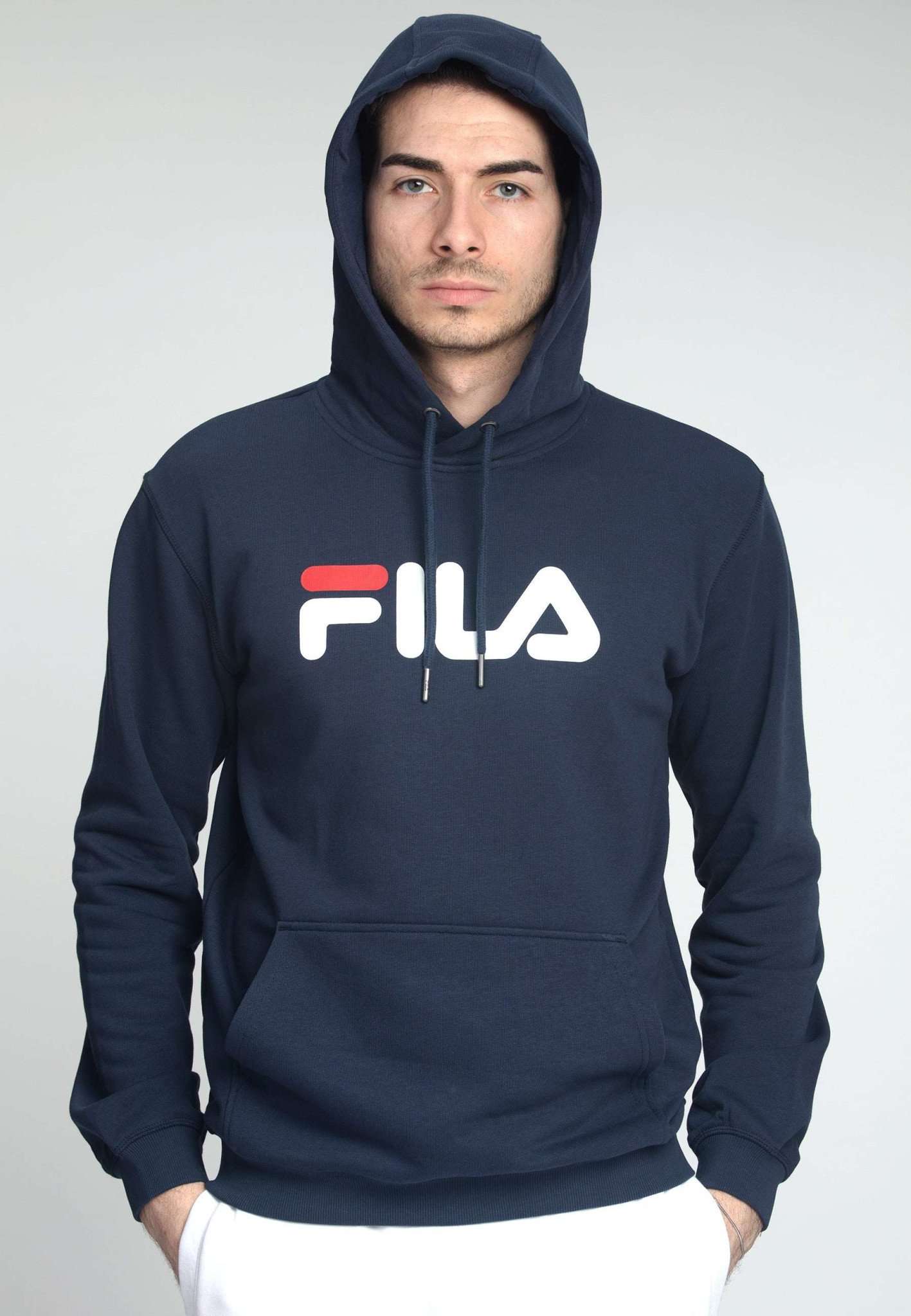 Barumini Hoody in Black Iris Hooded Sweater Fila   