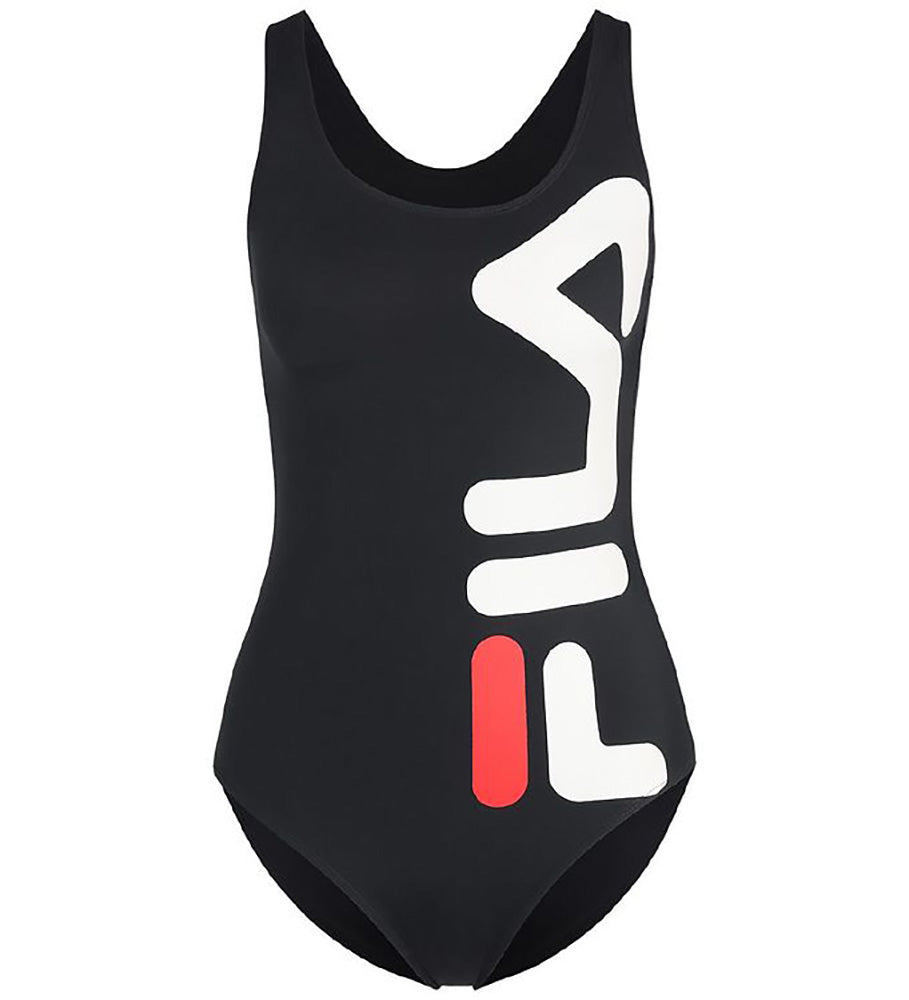 Suzuka Racer Back Swimsuit in Black Swimsuits Fila   