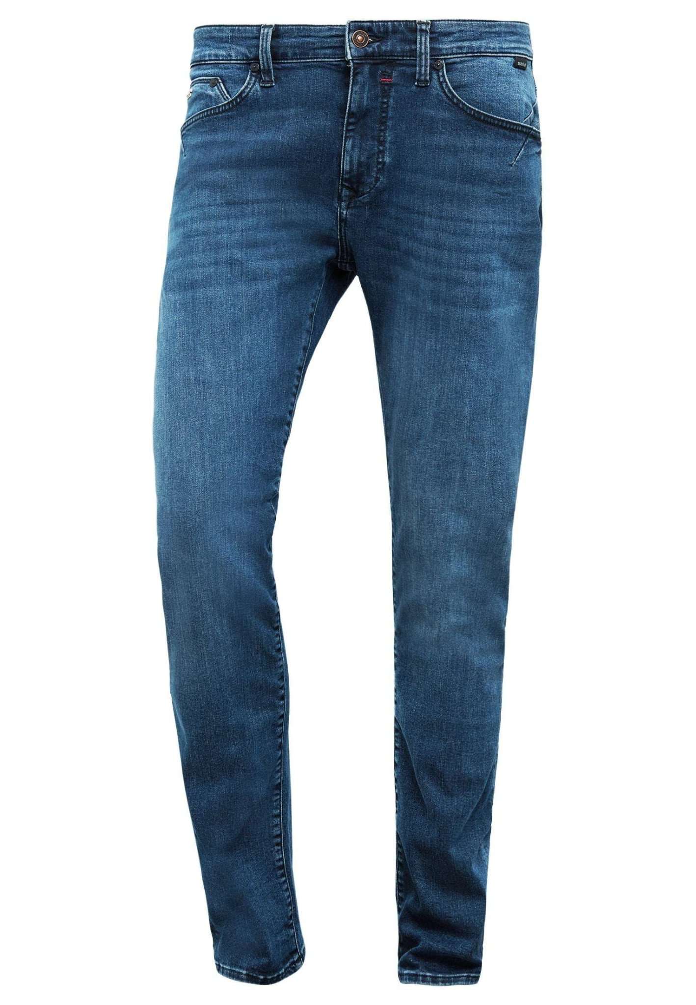 Yves in Ink Brushed Ultra Move Jeans Mavi   