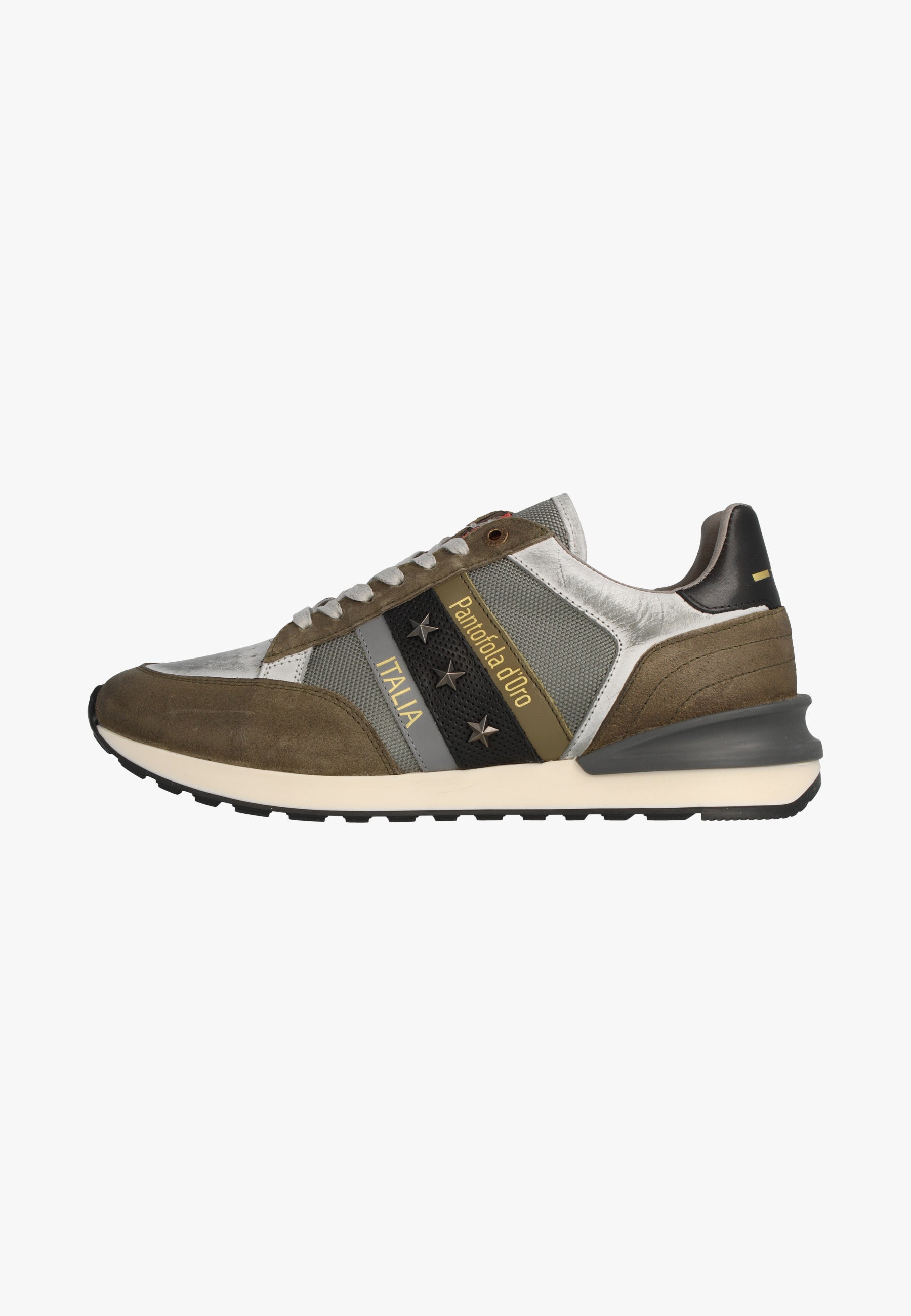 Imola Runner N Low in Olive Sneakers Pantofola d'Oro   