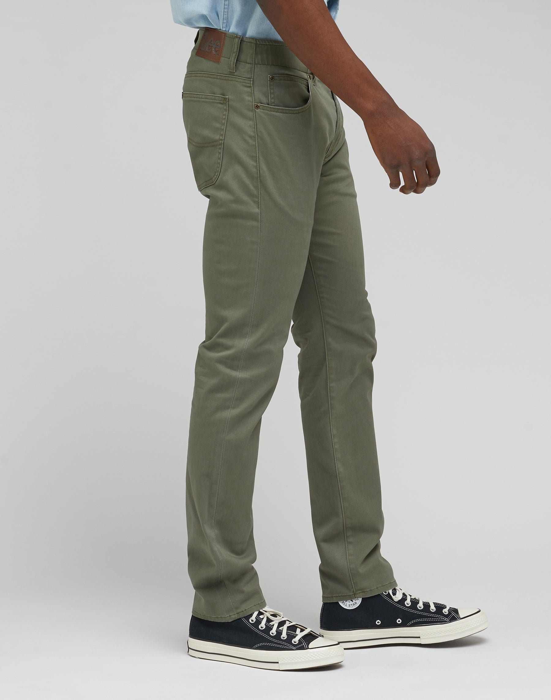 Slim Fit MVP in Muted Olive Pants Lee   