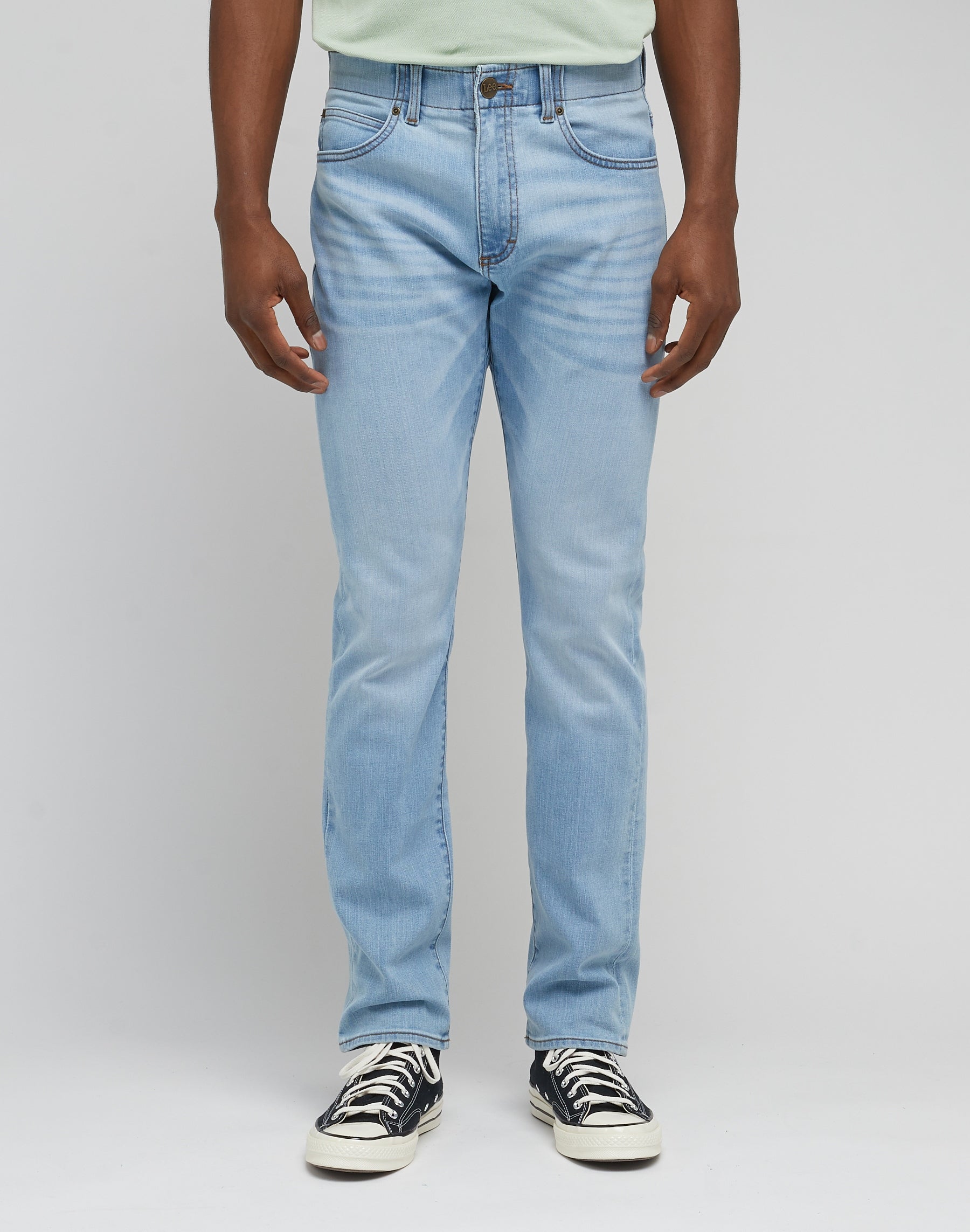 Slim Fit Mvp in Heron Blue Jeans Lee   