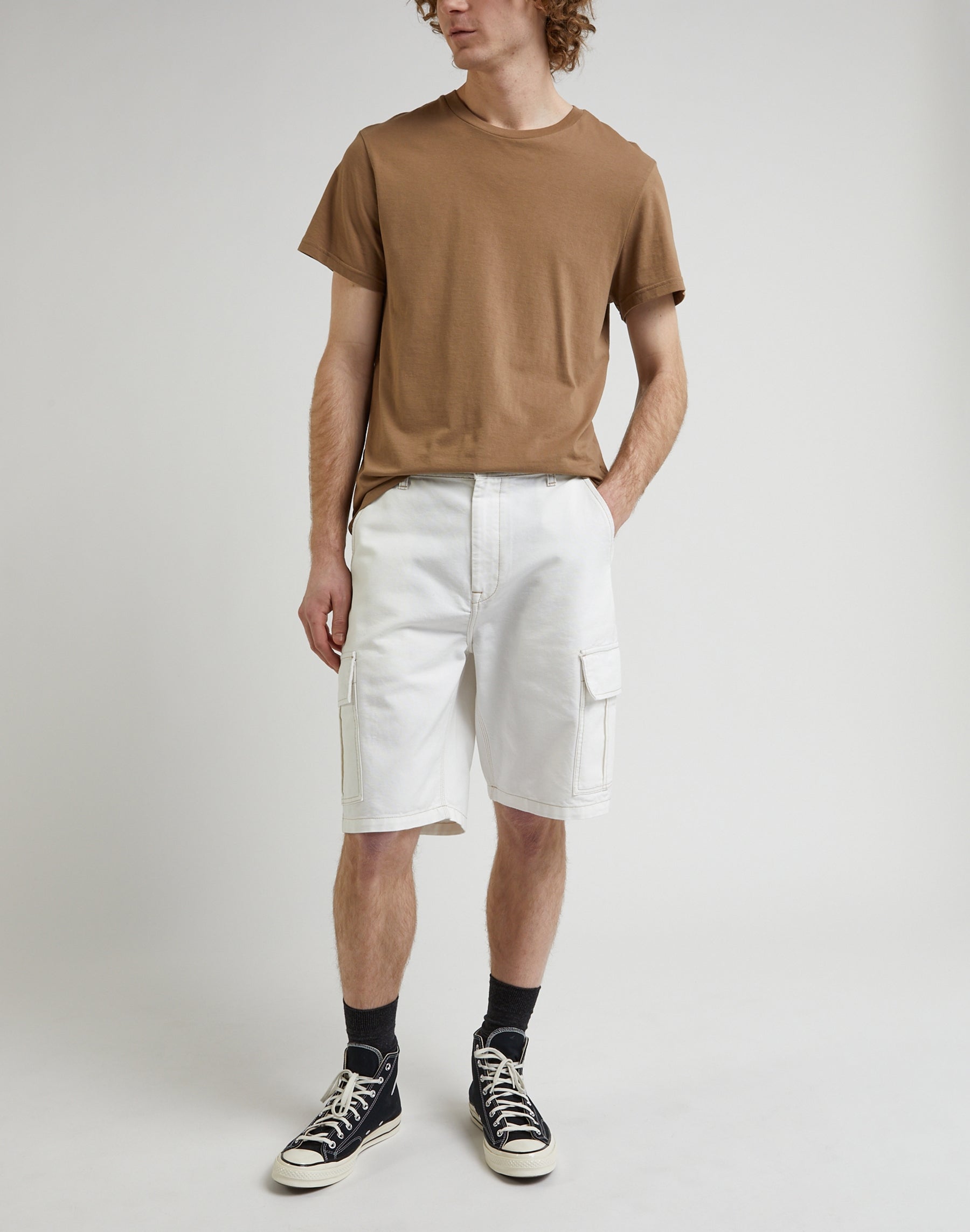 Cargo Short in Ecru Shorts Lee   