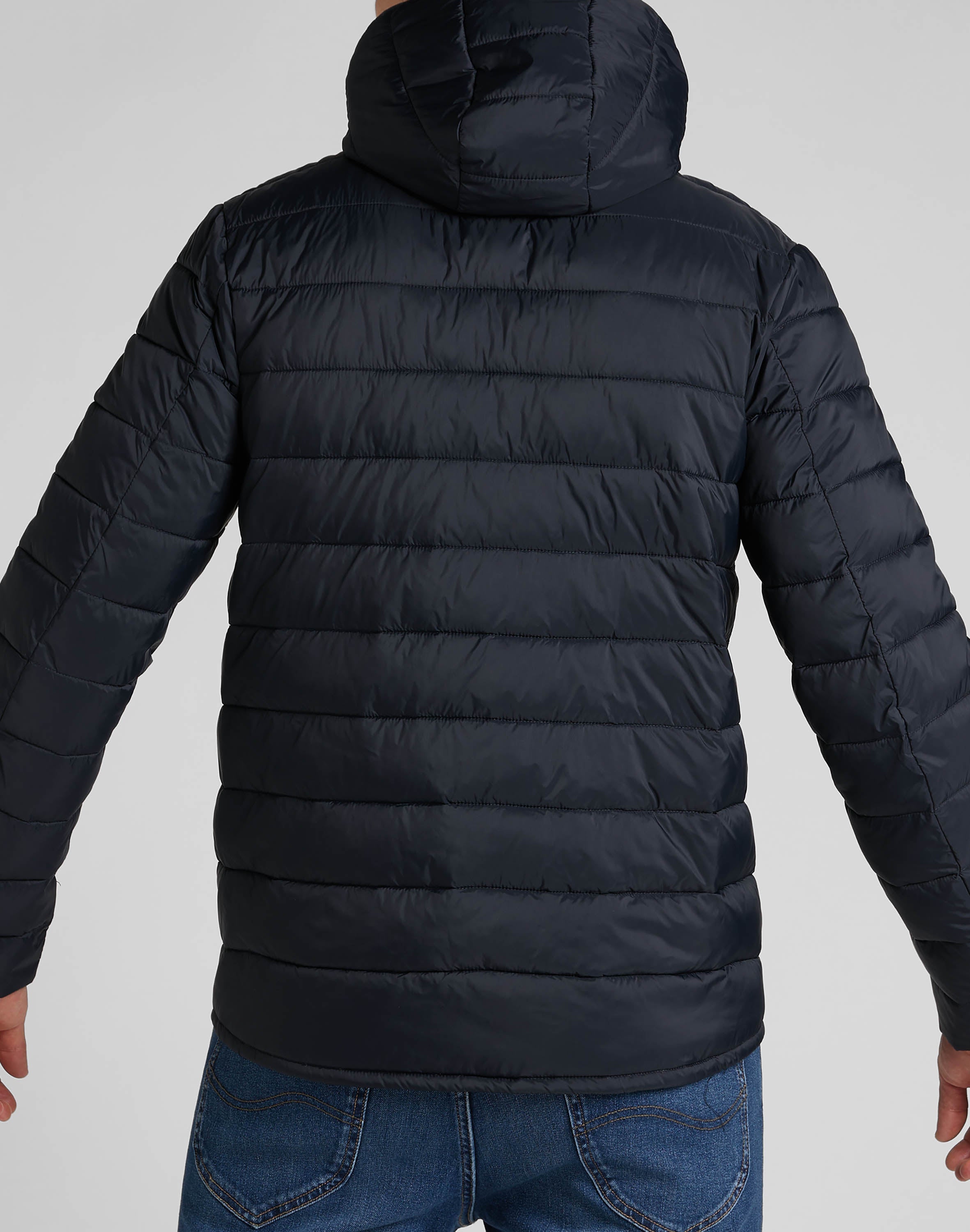 Light Puffer Jacket in Black Jackets Lee   