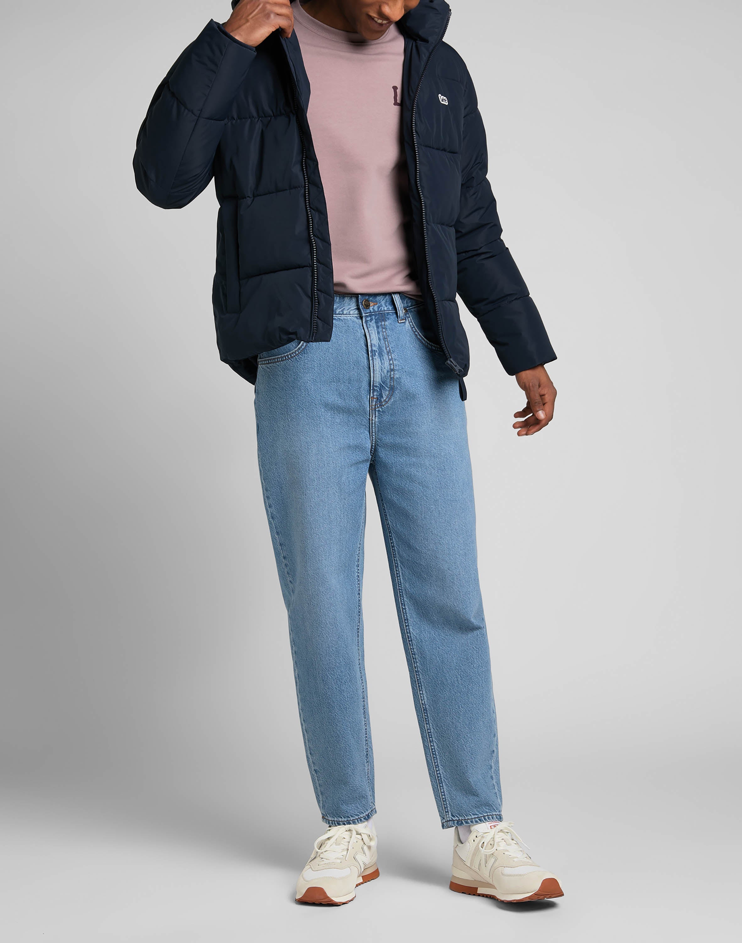 Puffer Jacket in Sky Captain Jackets Lee   